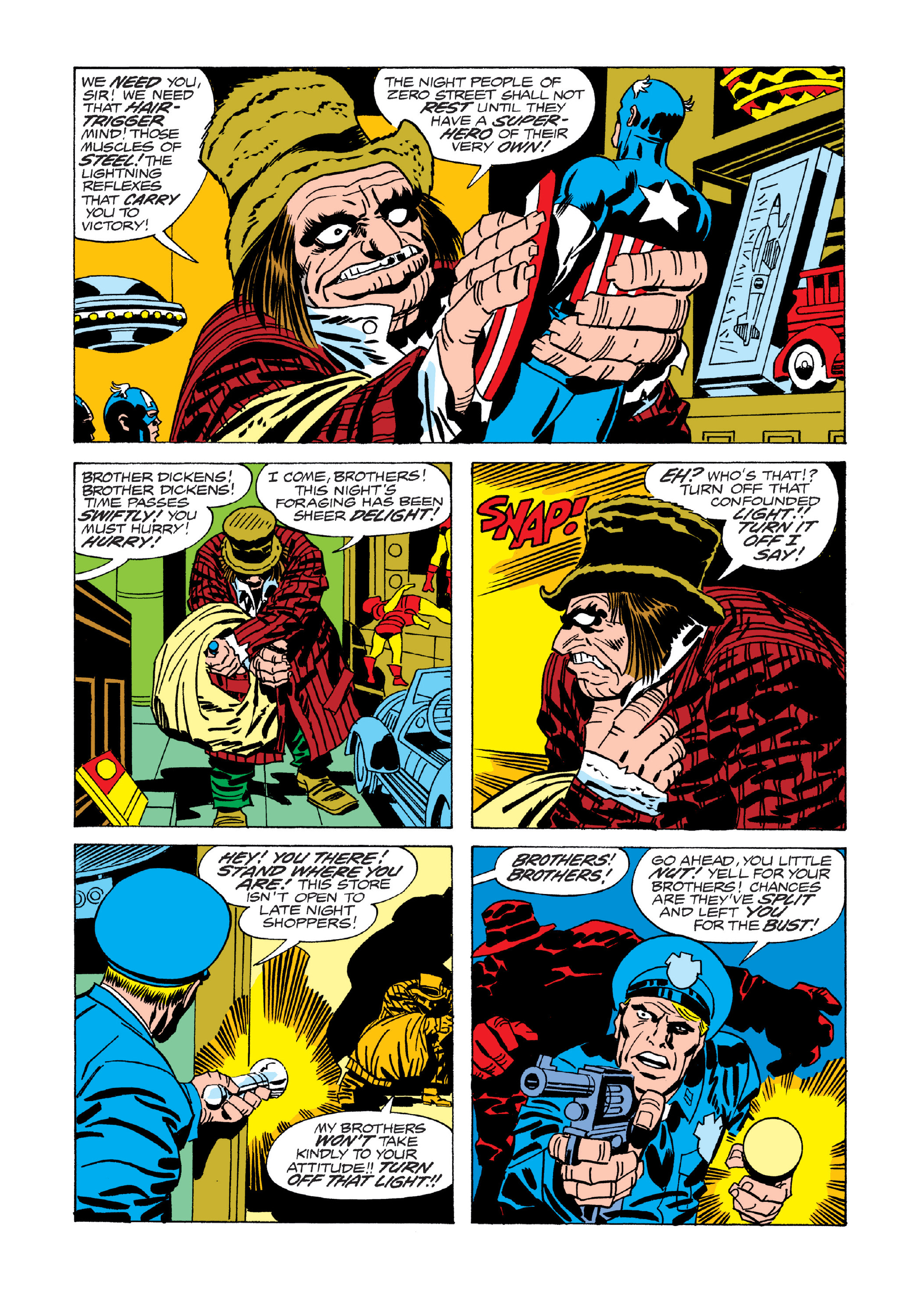 Read online Marvel Masterworks: Captain America comic -  Issue # TPB 11 (Part 1) - 11