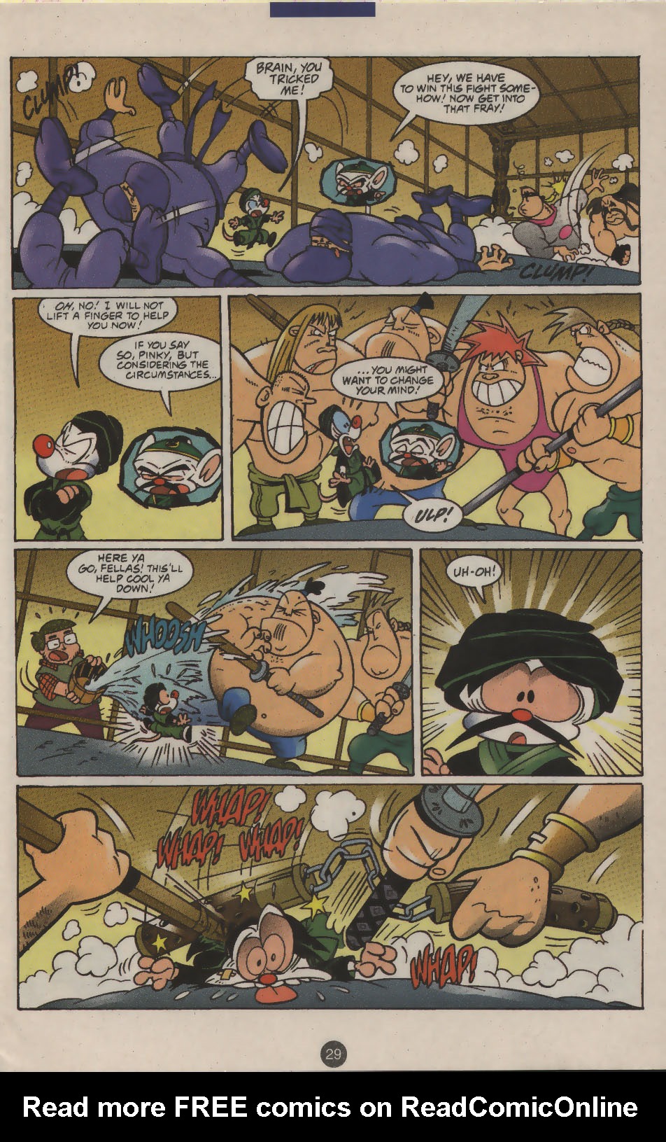 Read online Pinky and The Brain comic -  Issue #18 - 22