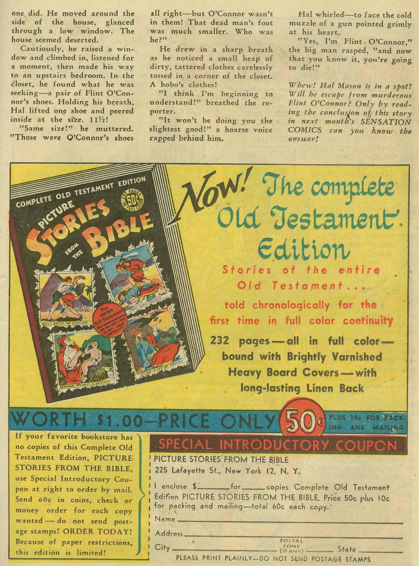 Read online Sensation (Mystery) Comics comic -  Issue #28 - 42