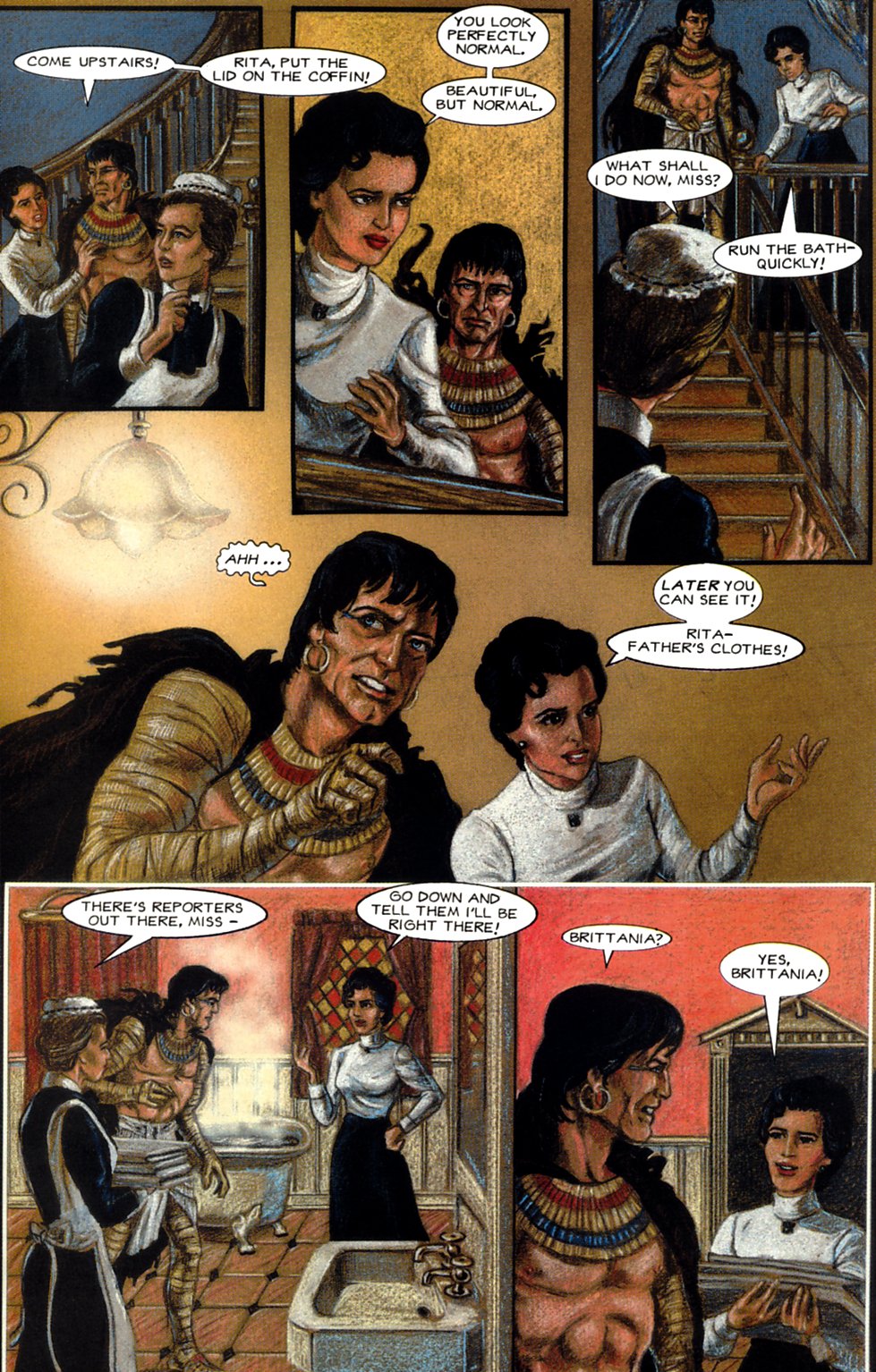 Read online Anne Rice's The Mummy or Ramses the Damned comic -  Issue #2 - 14