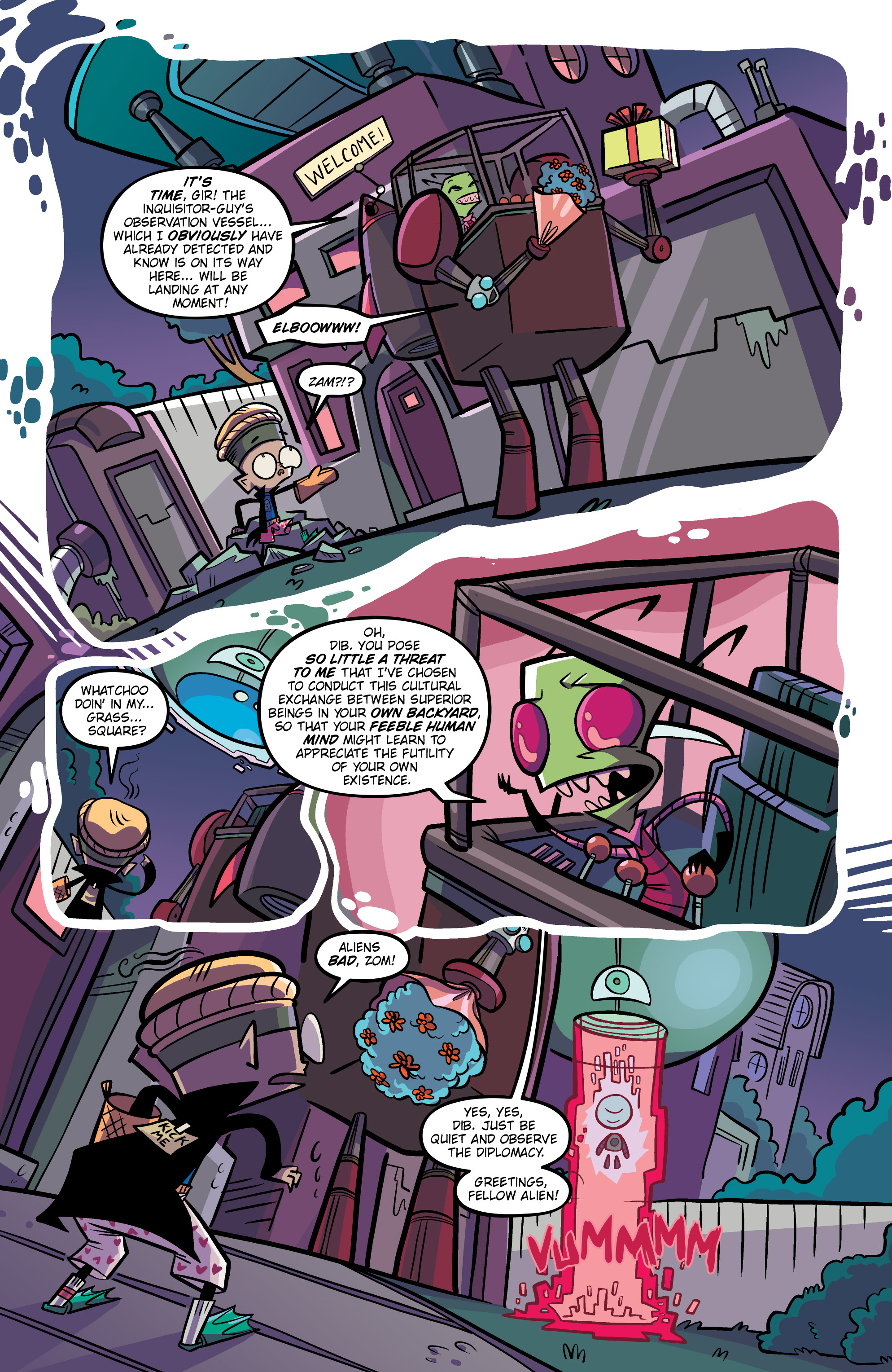 Read online Invader Zim comic -  Issue #39 - 13