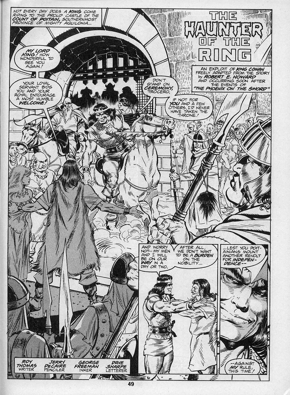 Read online The Savage Sword Of Conan comic -  Issue #205 - 51