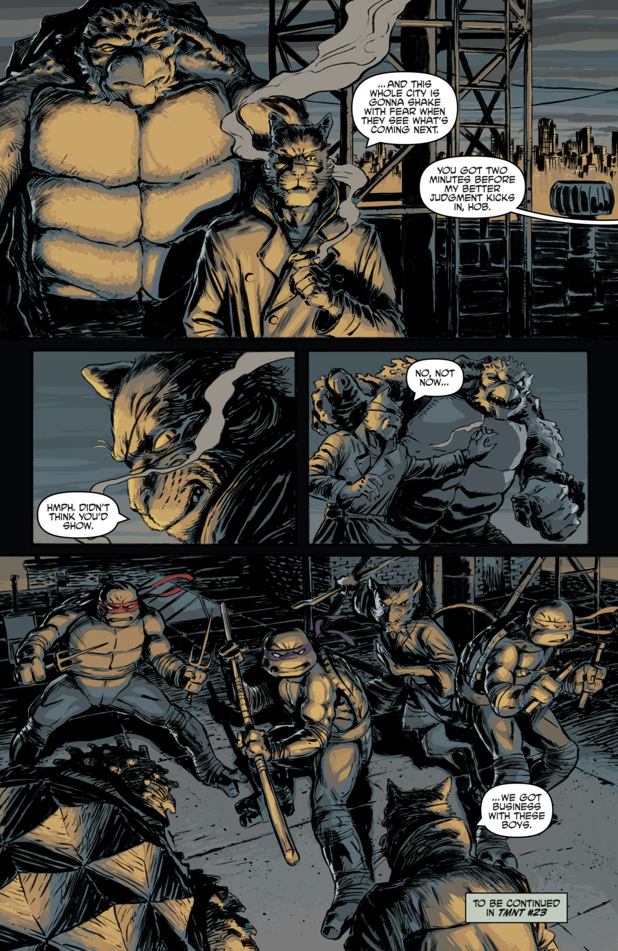 Read online Teenage Mutant Ninja Turtles Villains Microseries comic -  Issue #3 - 24