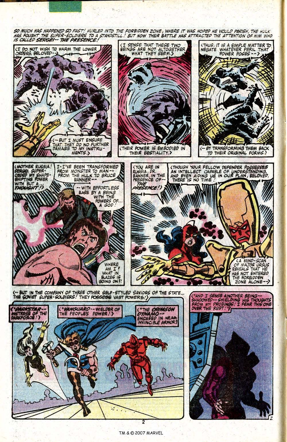 Read online The Incredible Hulk (1968) comic -  Issue #259 - 4