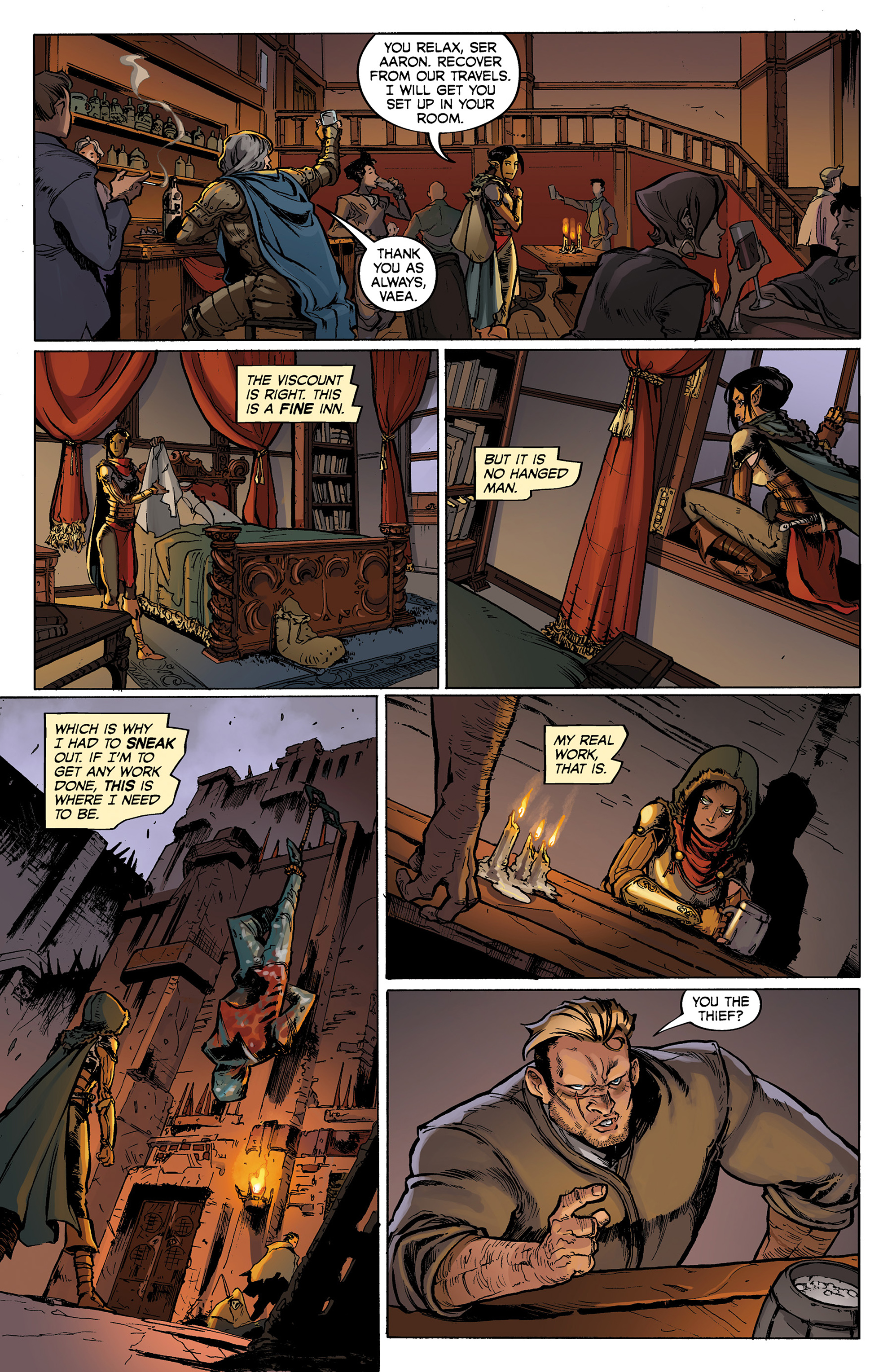 Read online Dragon Age: Knight Errant comic -  Issue #1 - 10