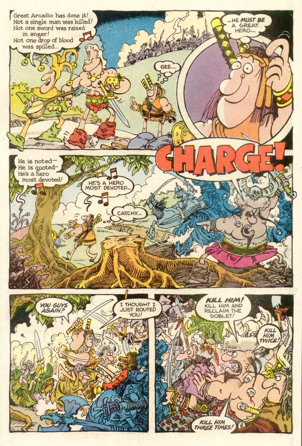 Read online Sergio Aragonés Groo the Wanderer comic -  Issue #10 - 24