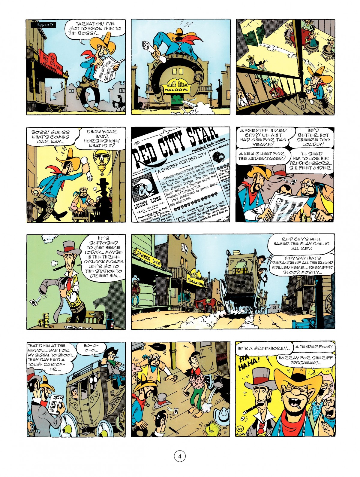 Read online A Lucky Luke Adventure comic -  Issue #44 - 4