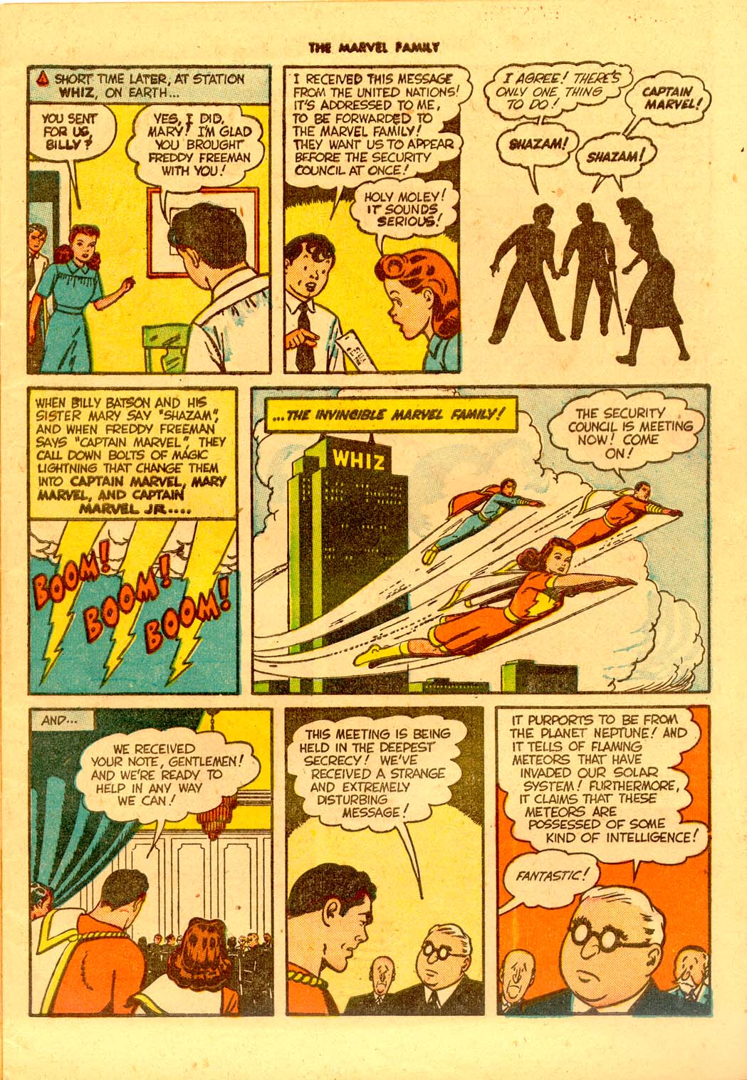 Read online The Marvel Family comic -  Issue #36 - 3