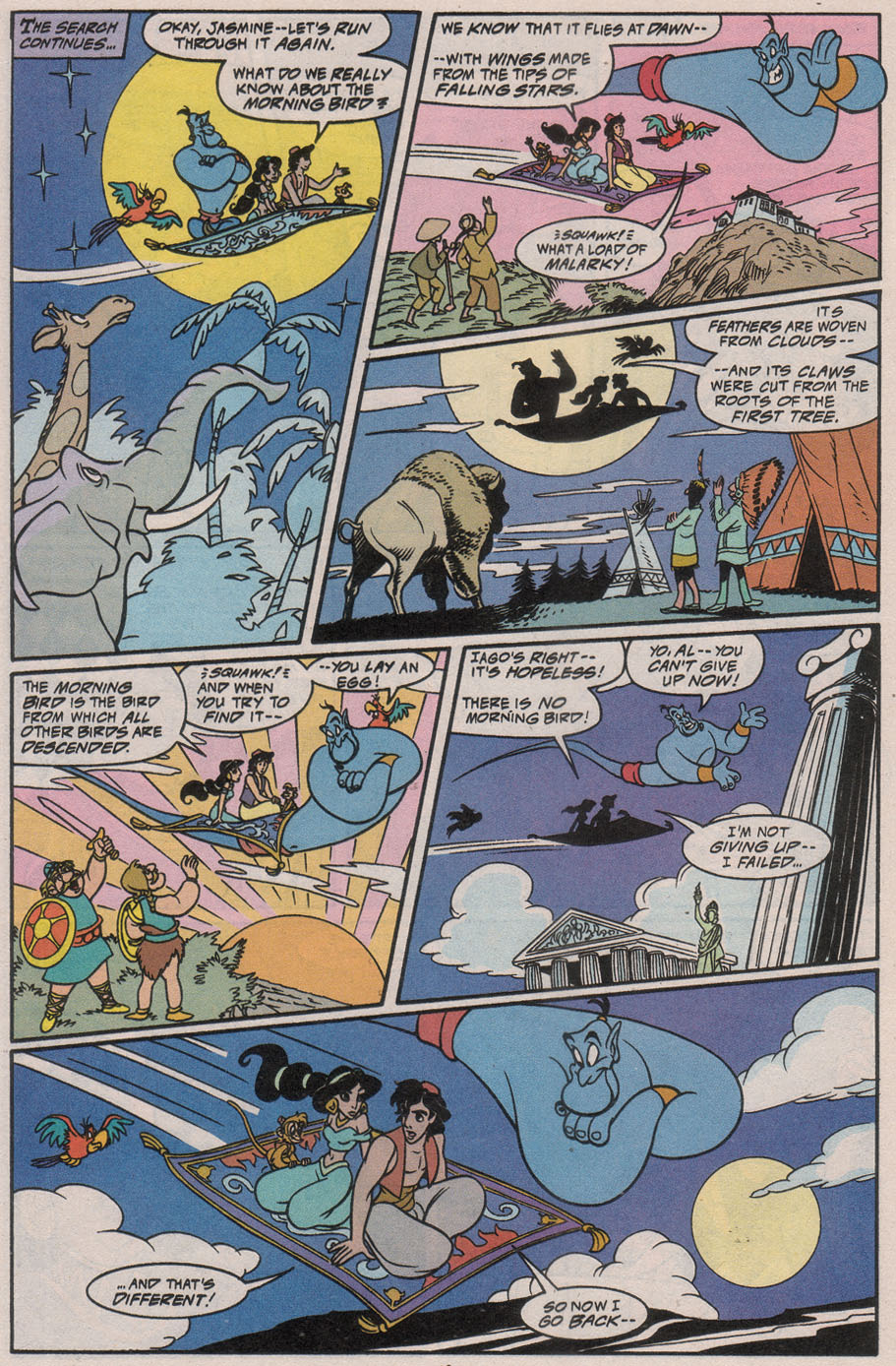 Read online Disney's Aladdin comic -  Issue #1 - 22