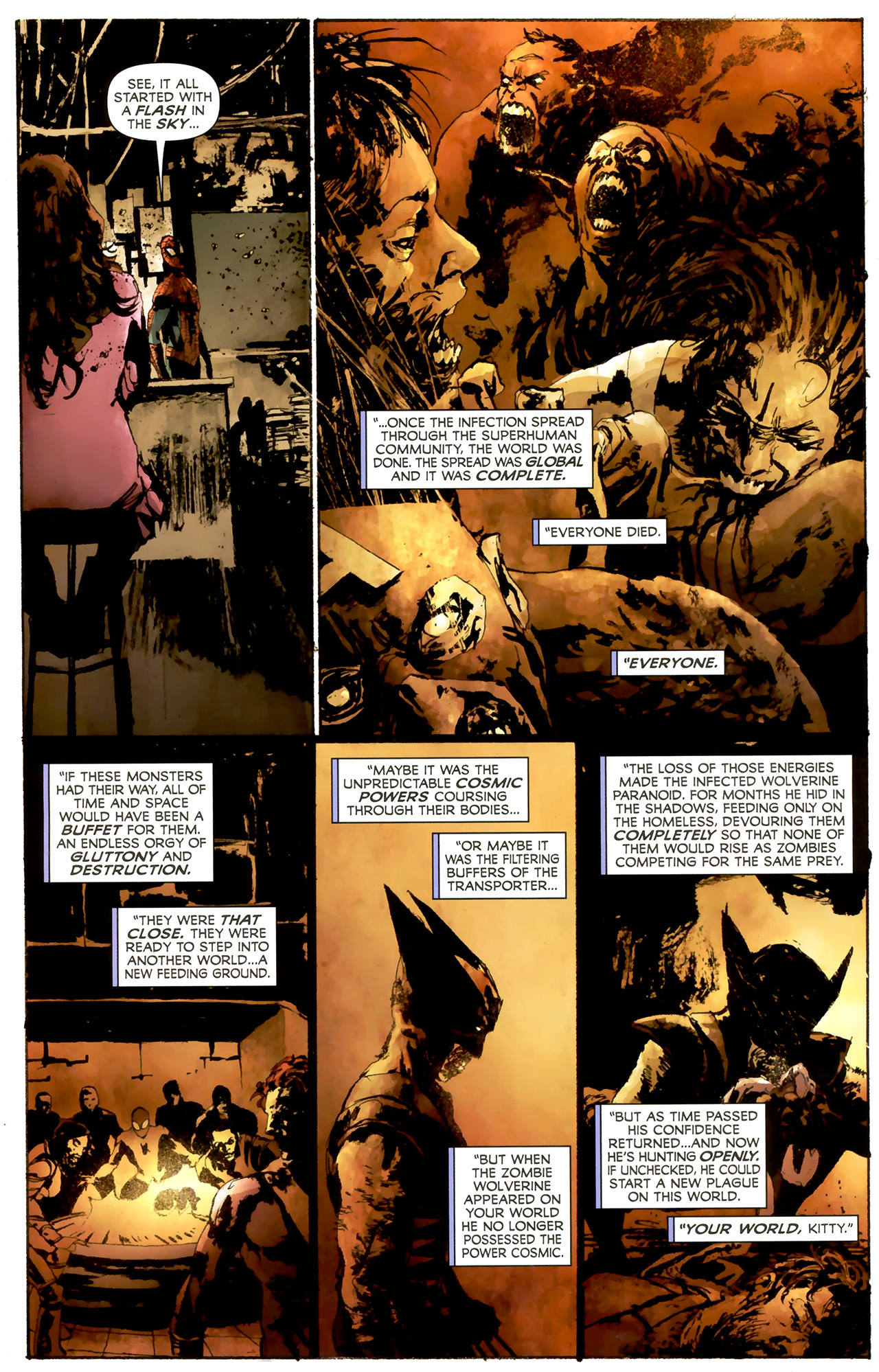 Read online Marvel Zombies Return comic -  Issue #3 - 8