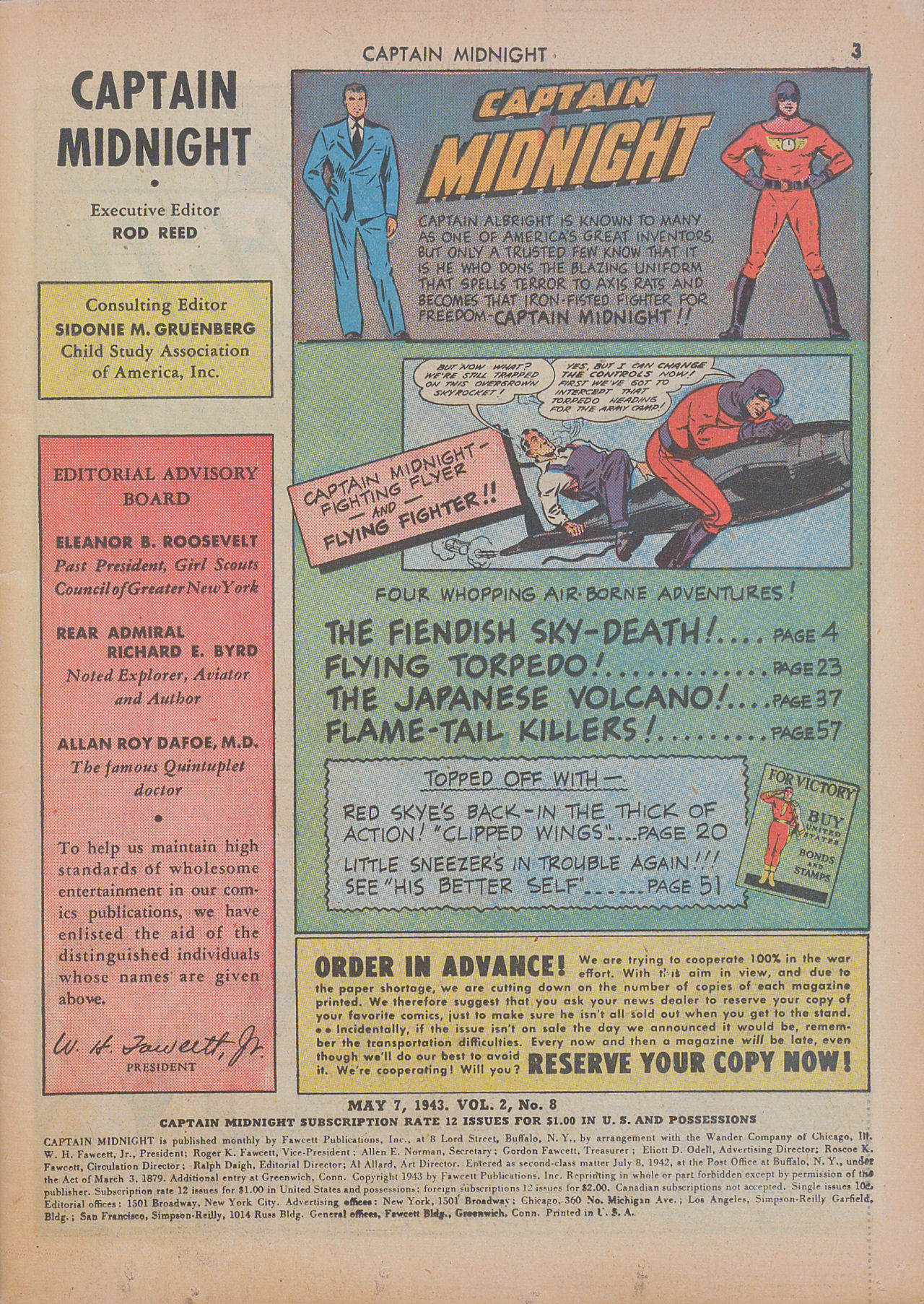 Read online Captain Midnight (1942) comic -  Issue #8 - 3