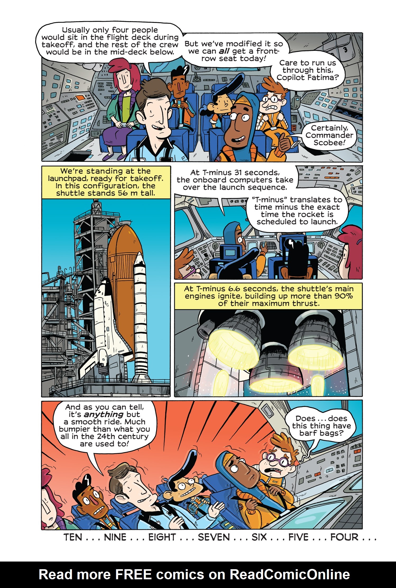 Read online History Comics comic -  Issue # The Challenger Disaster: Tragedy in the Skies - 33