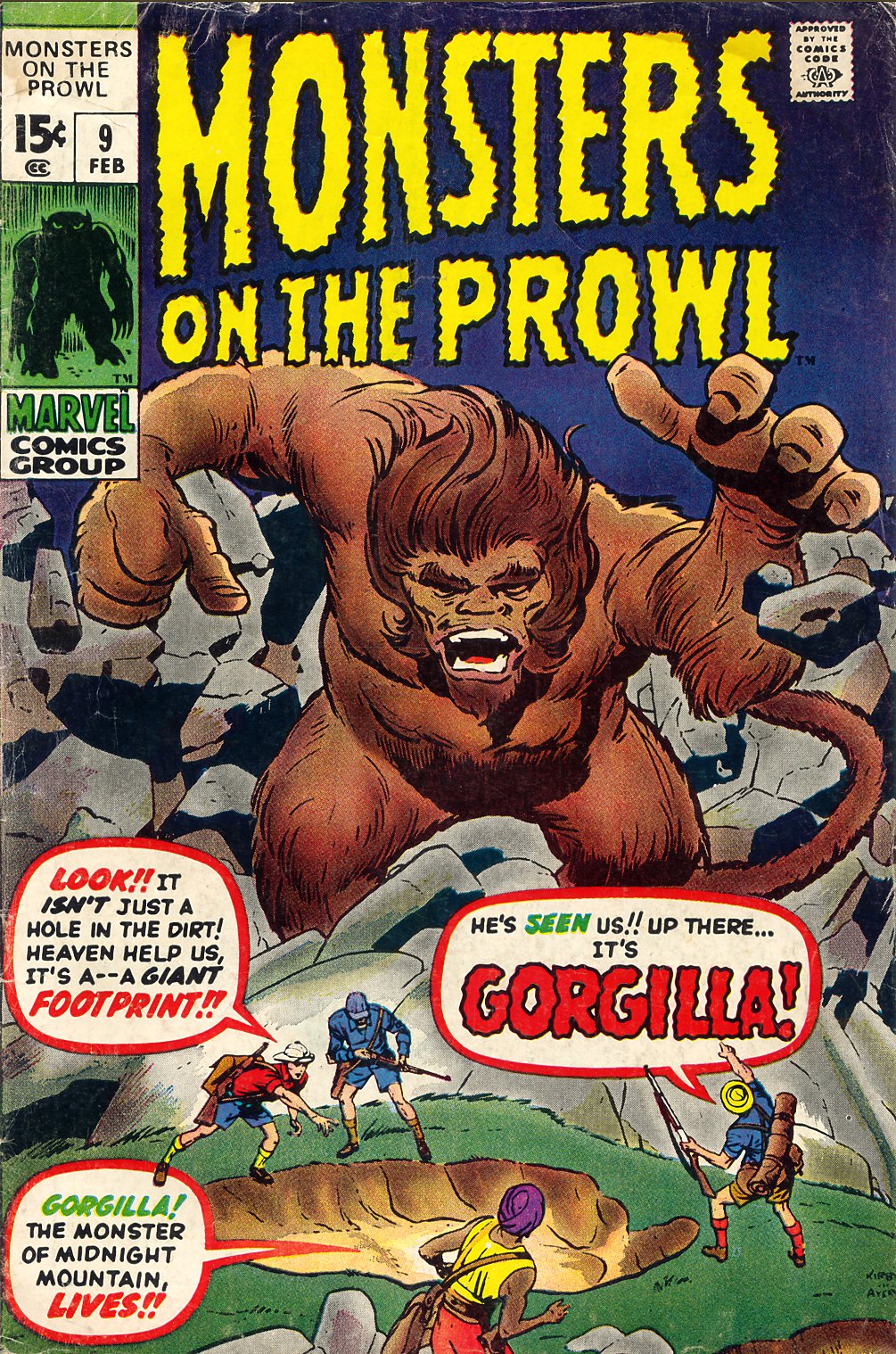Read online Monsters on the Prowl comic -  Issue #9 - 1