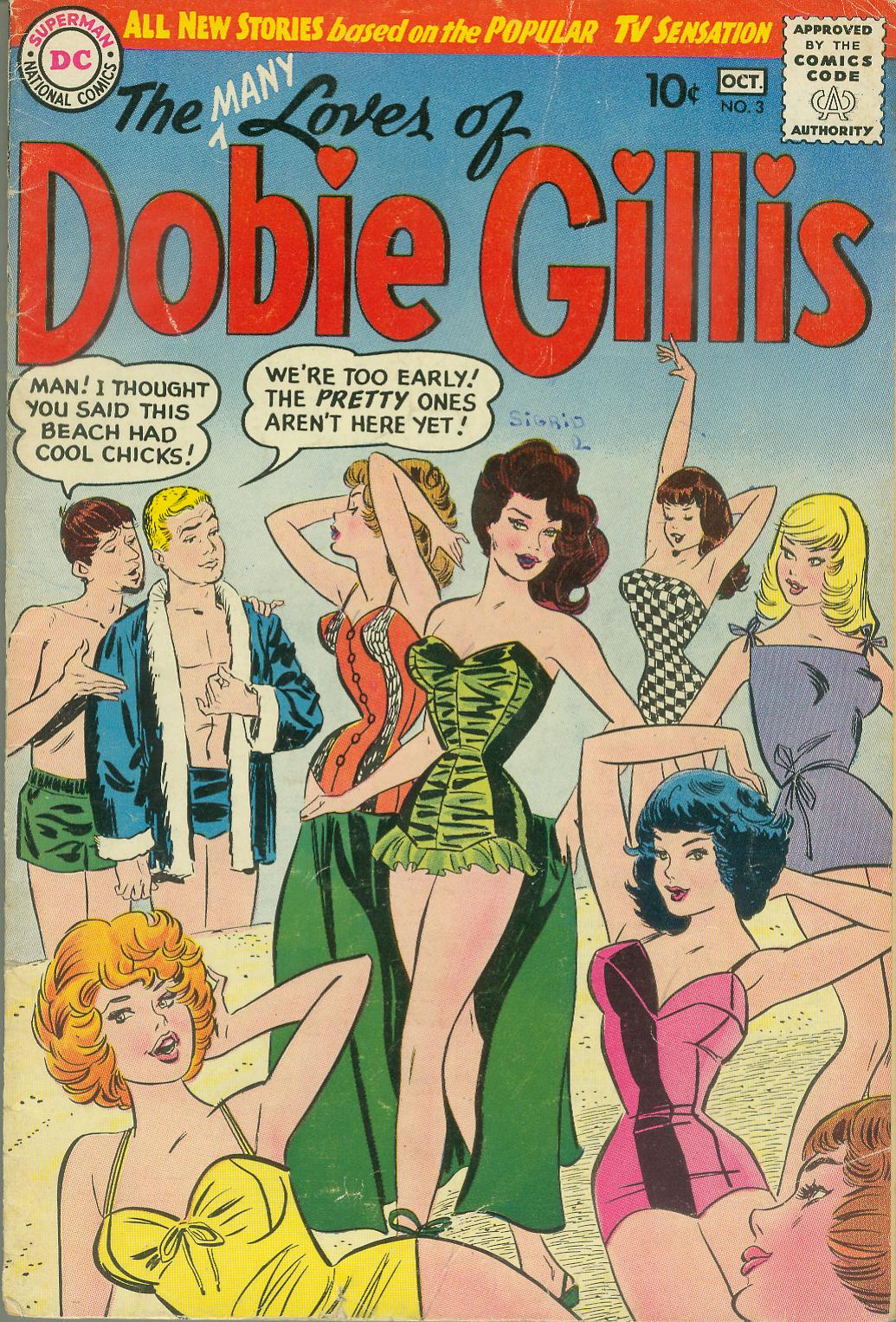 Read online Many Loves of Dobie Gillis comic -  Issue #3 - 1