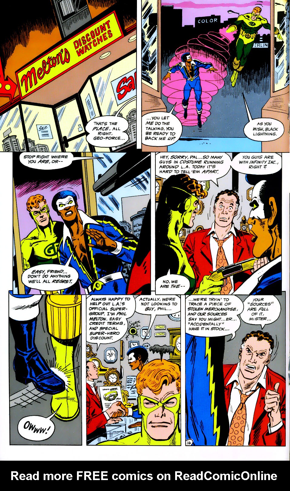 Read online The Outsiders (1985) comic -  Issue #14 - 17