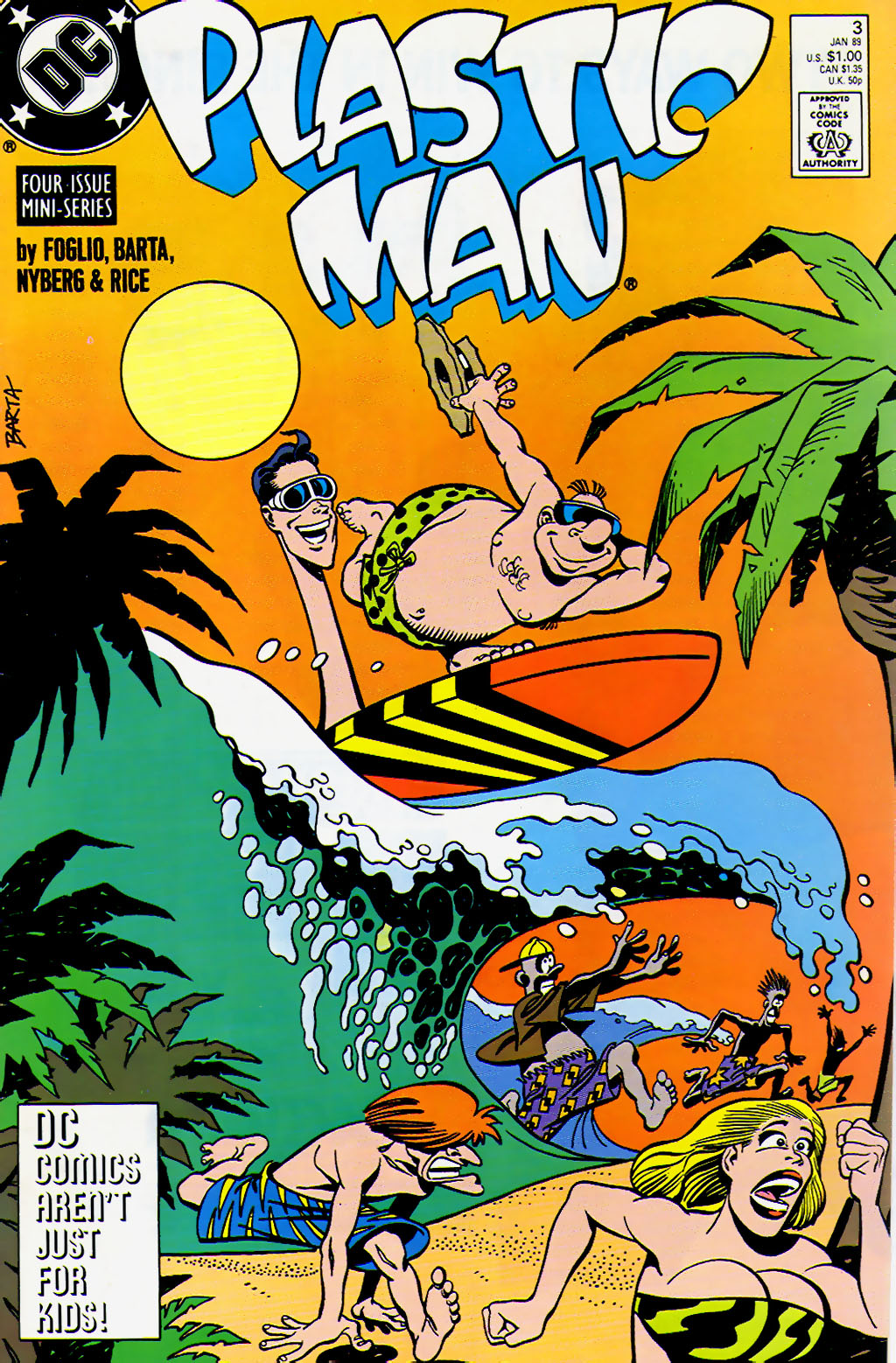 Read online Plastic Man (1988) comic -  Issue #3 - 1