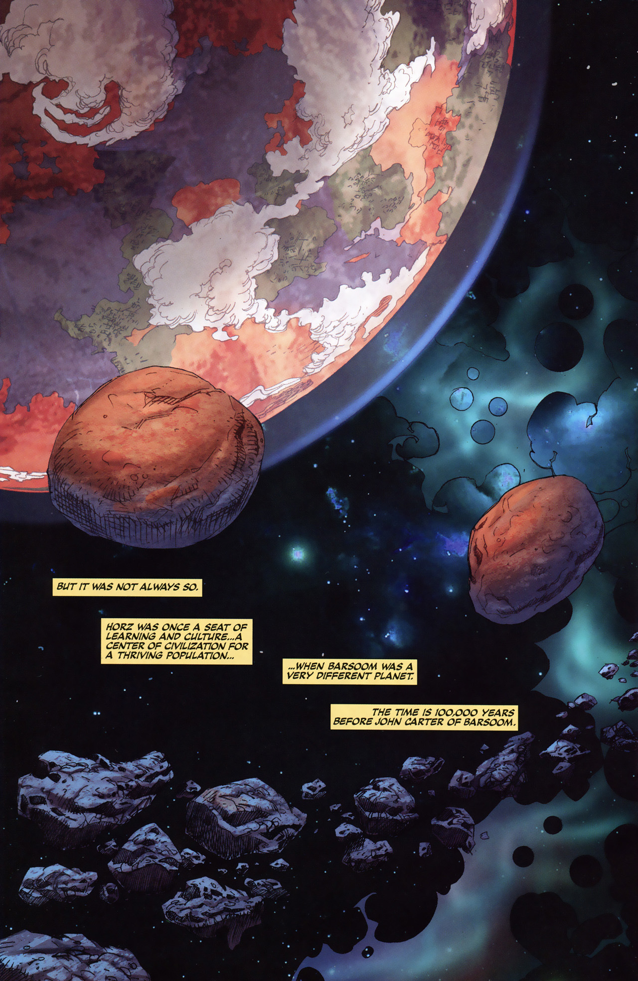 Read online Warlord of Mars: Fall of Barsoom comic -  Issue #1 - 4