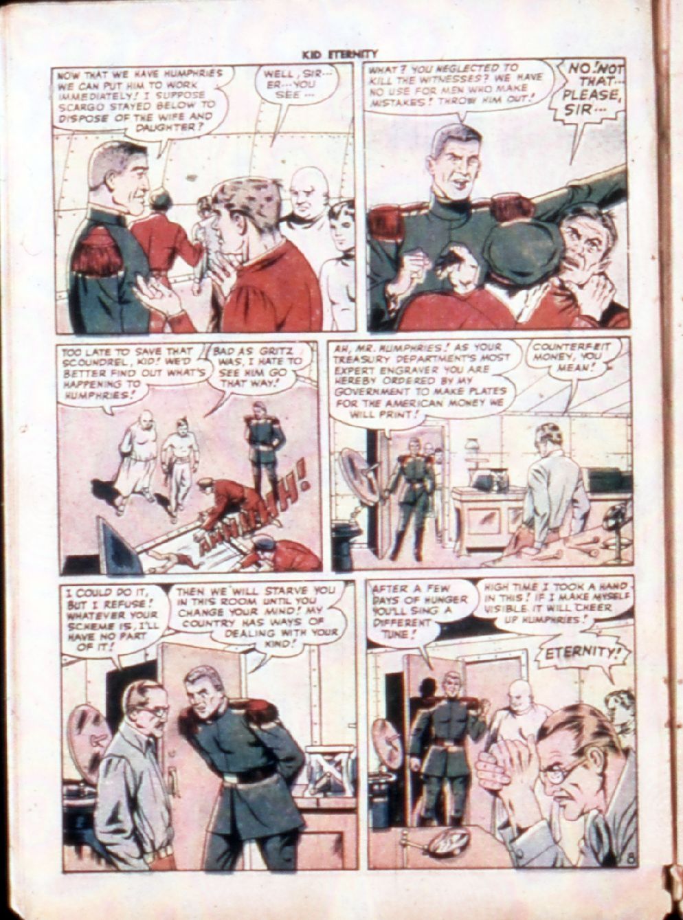 Read online Kid Eternity (1946) comic -  Issue #13 - 10