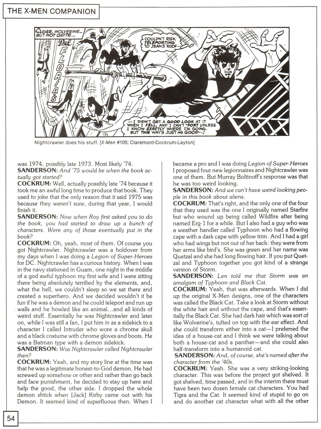 Read online The X-Men Companion comic -  Issue #1 - 54