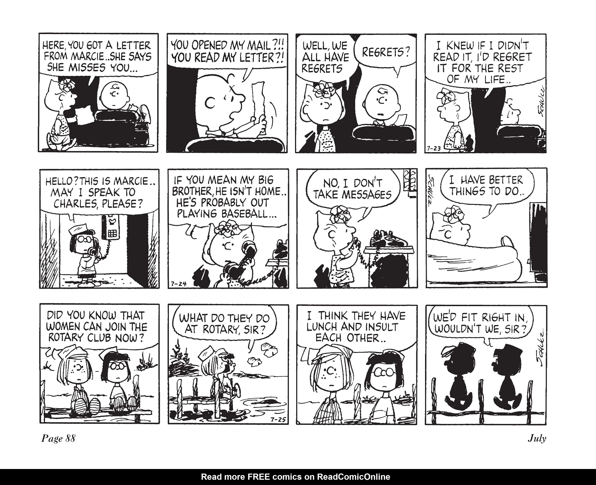 Read online The Complete Peanuts comic -  Issue # TPB 19 - 103