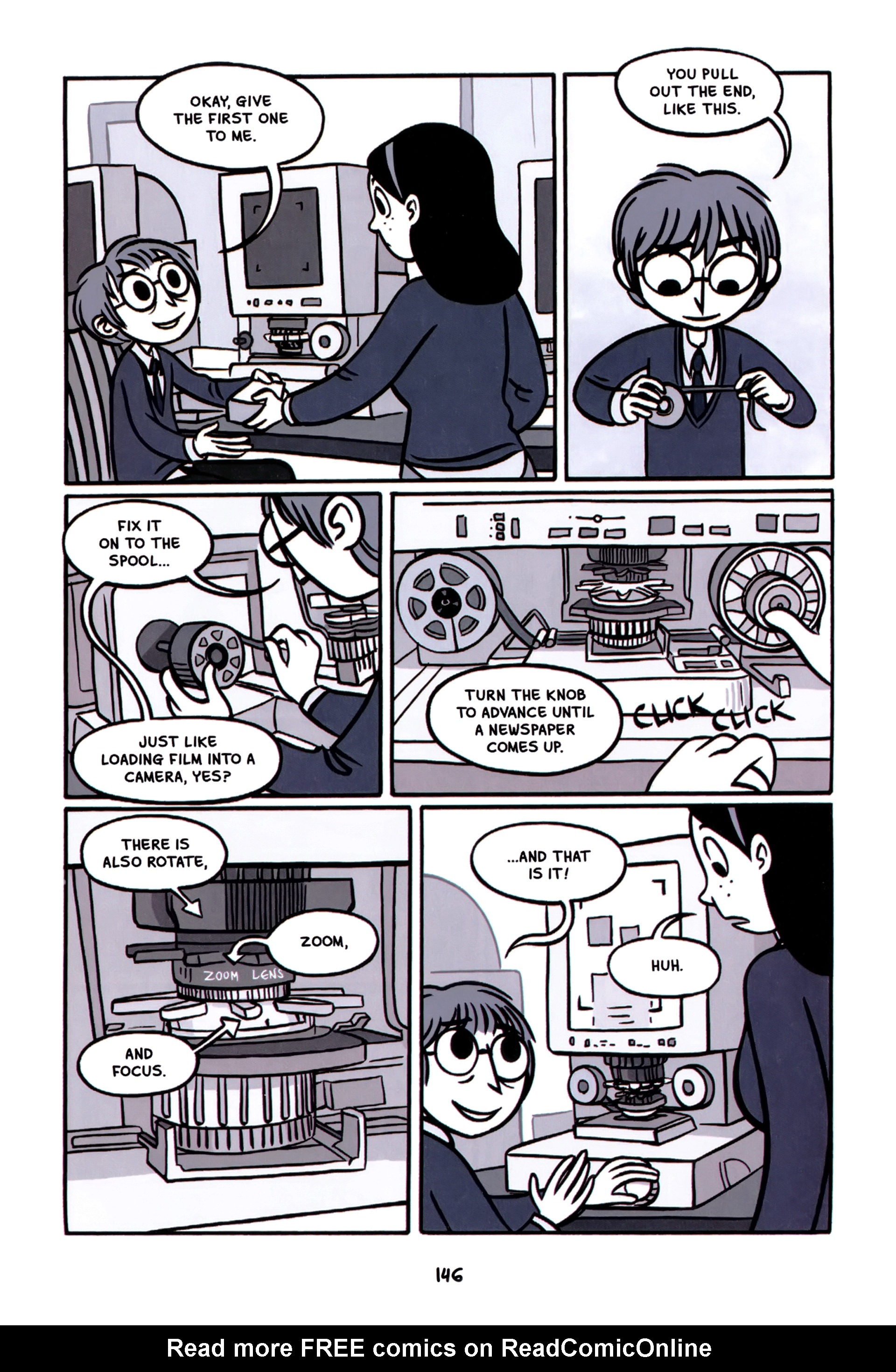 Read online Anya's Ghost comic -  Issue #1 - 147