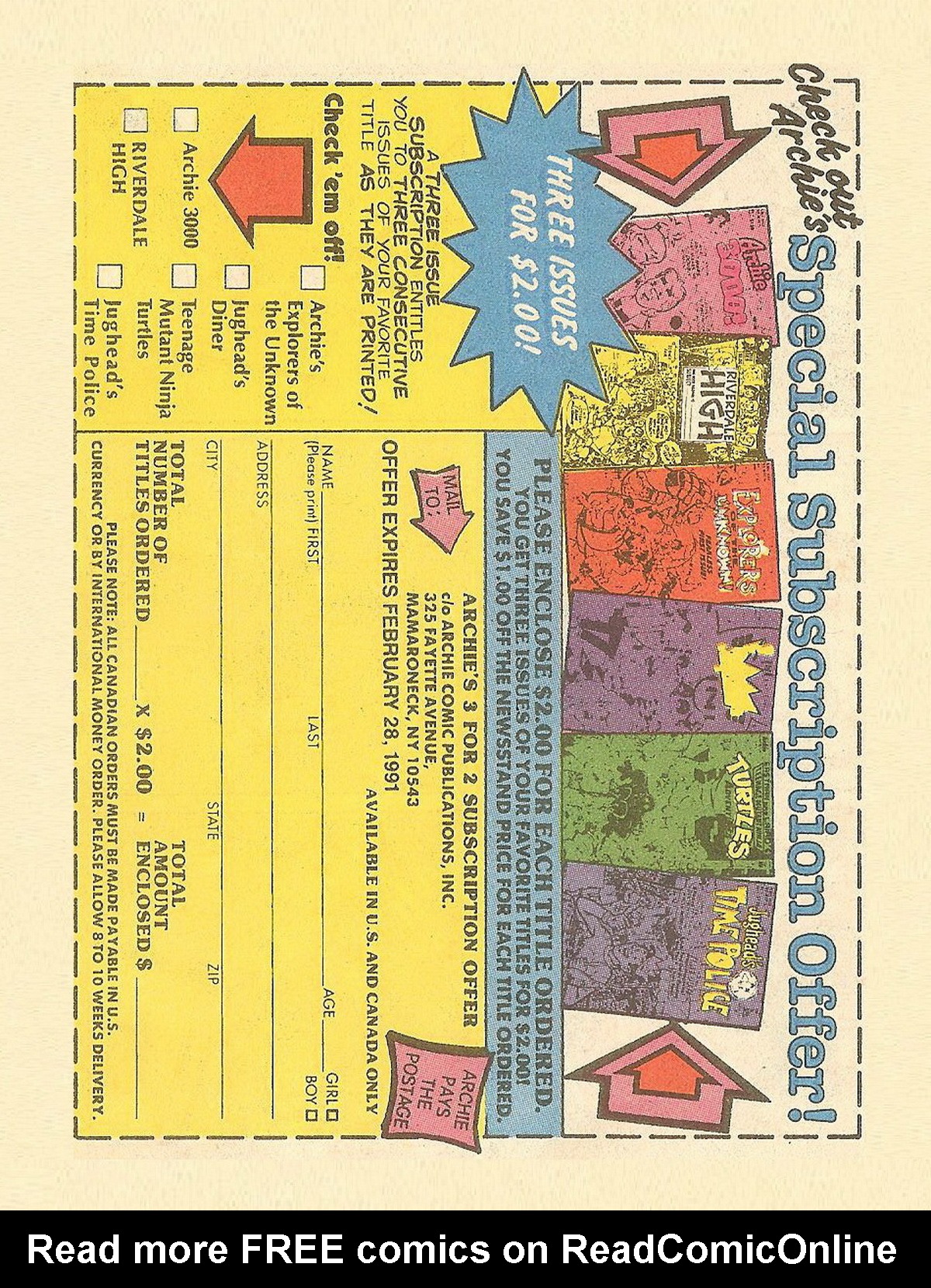 Read online Betty and Veronica Digest Magazine comic -  Issue #23 - 234