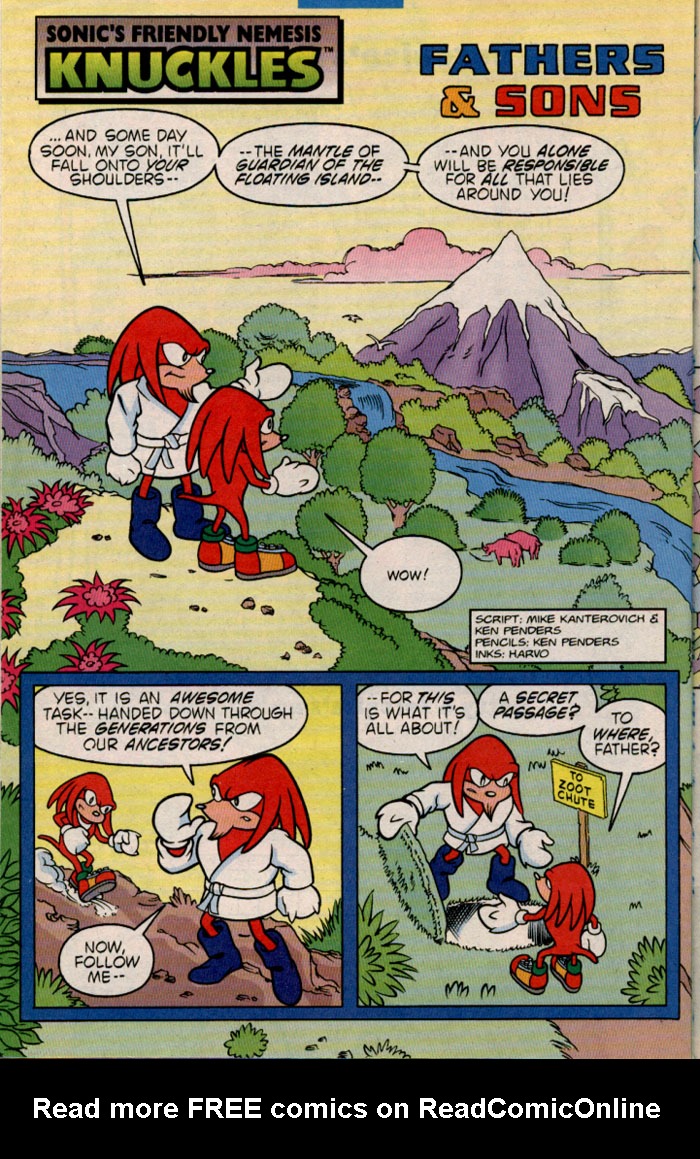 Read online Super Sonic vs. Hyper Knuckles comic -  Issue # Full - 32