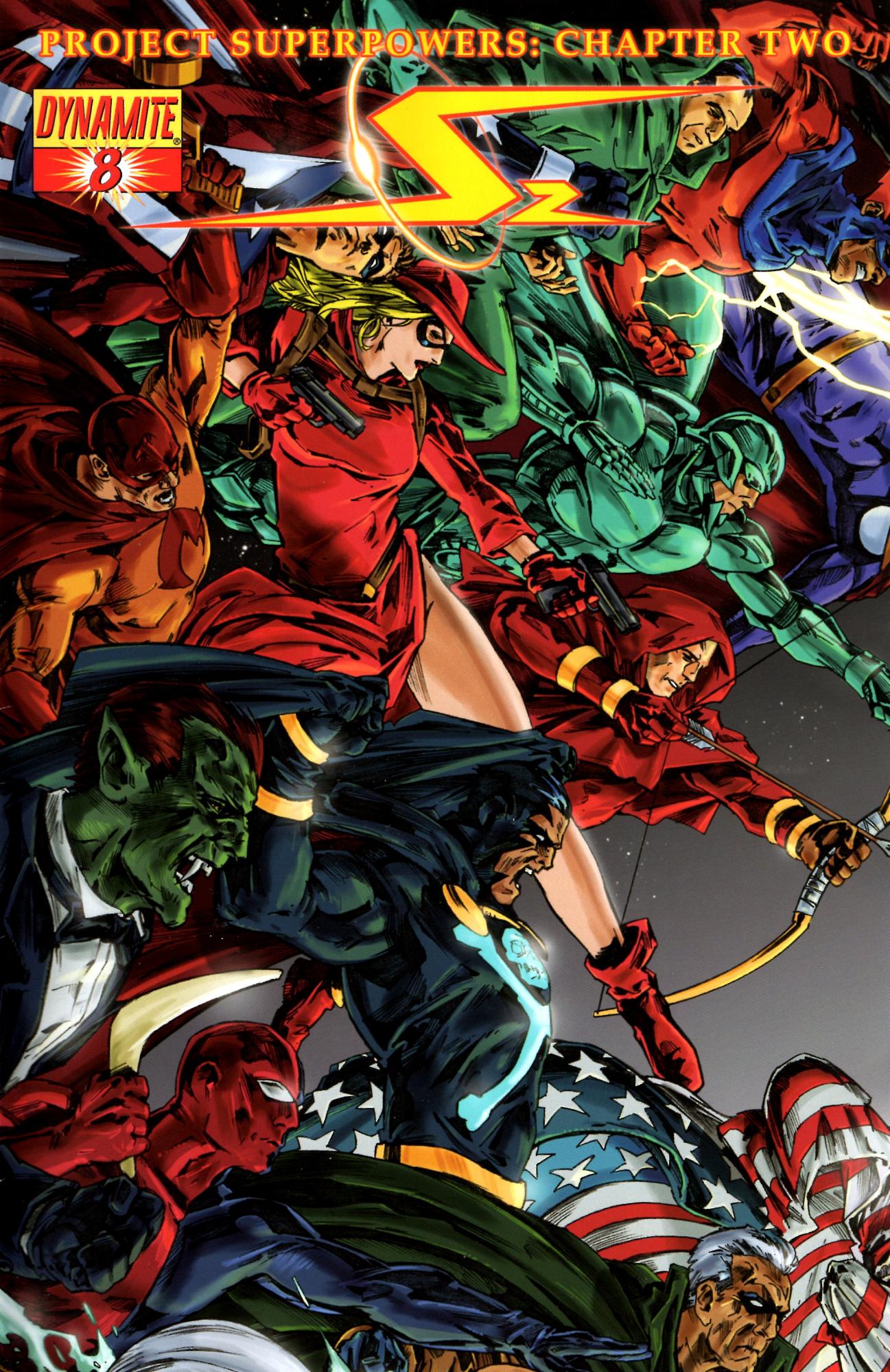 Read online Project Superpowers: Chapter Two comic -  Issue #8 - 1