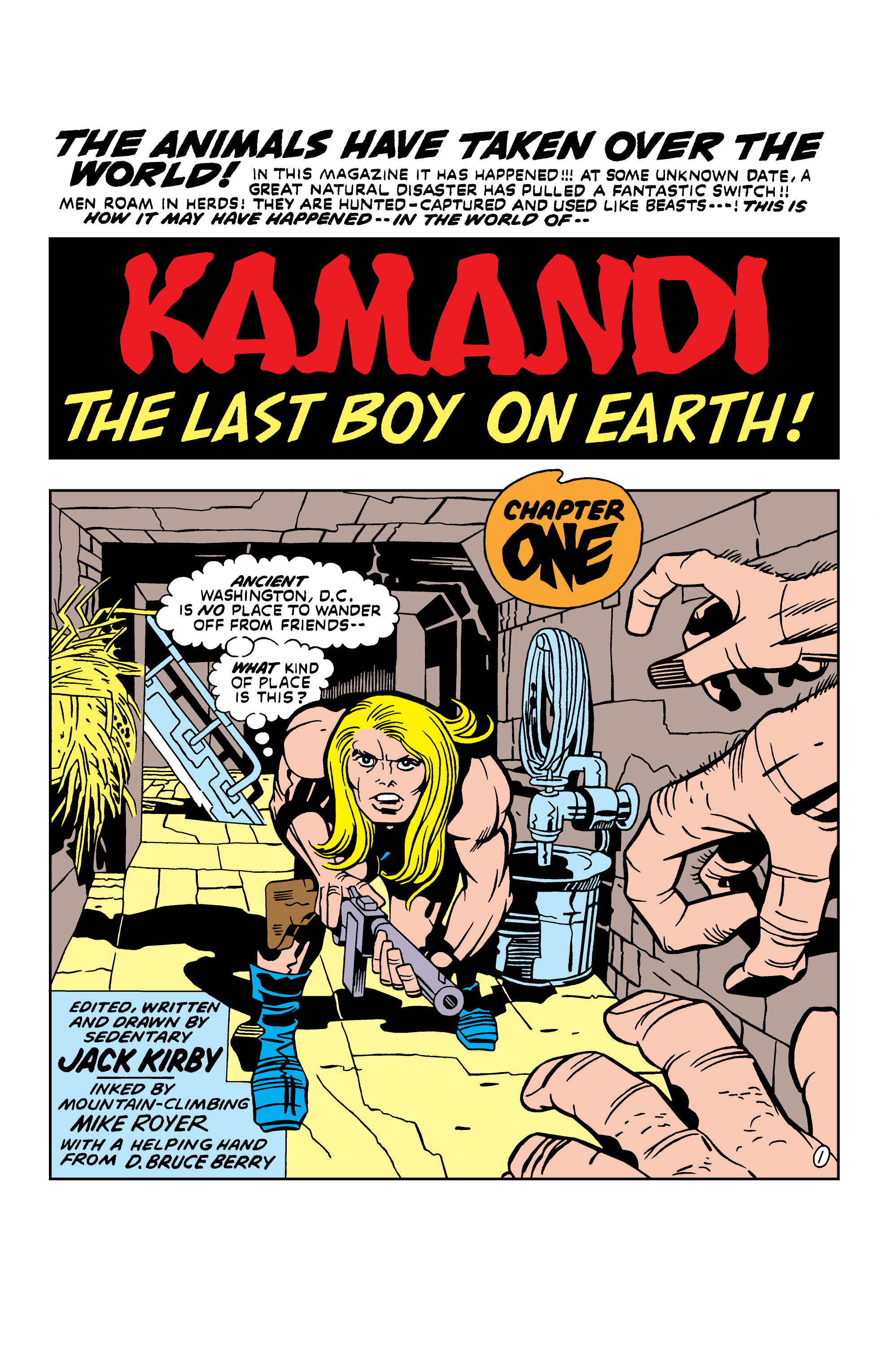 Read online Kamandi, The Last Boy On Earth comic -  Issue #16 - 2