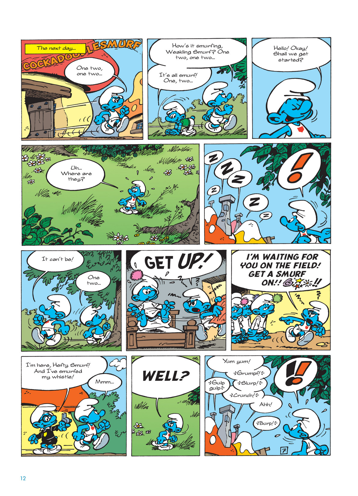 Read online The Smurfs comic -  Issue #11 - 12