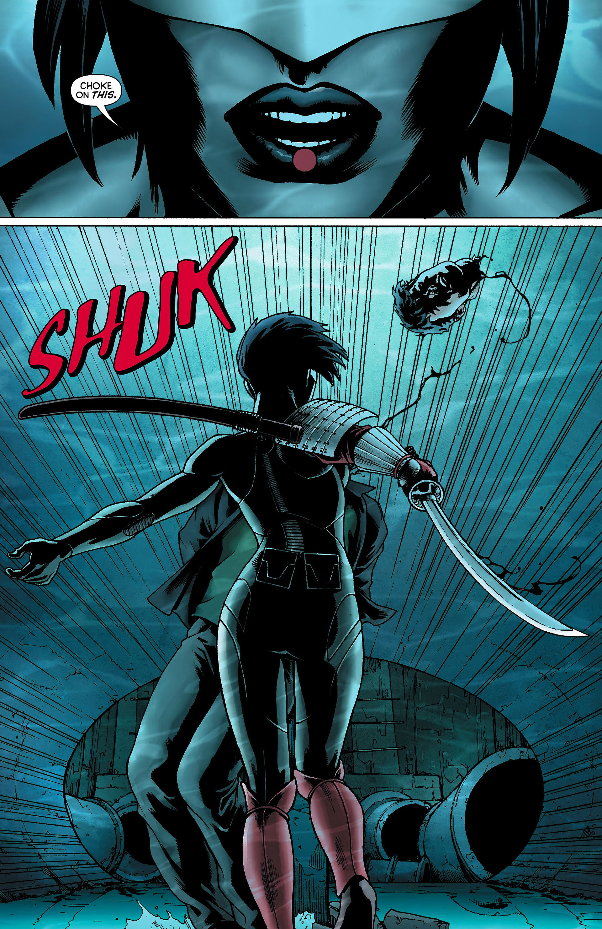 Read online Birds of Prey (2011) comic -  Issue #7 - 17