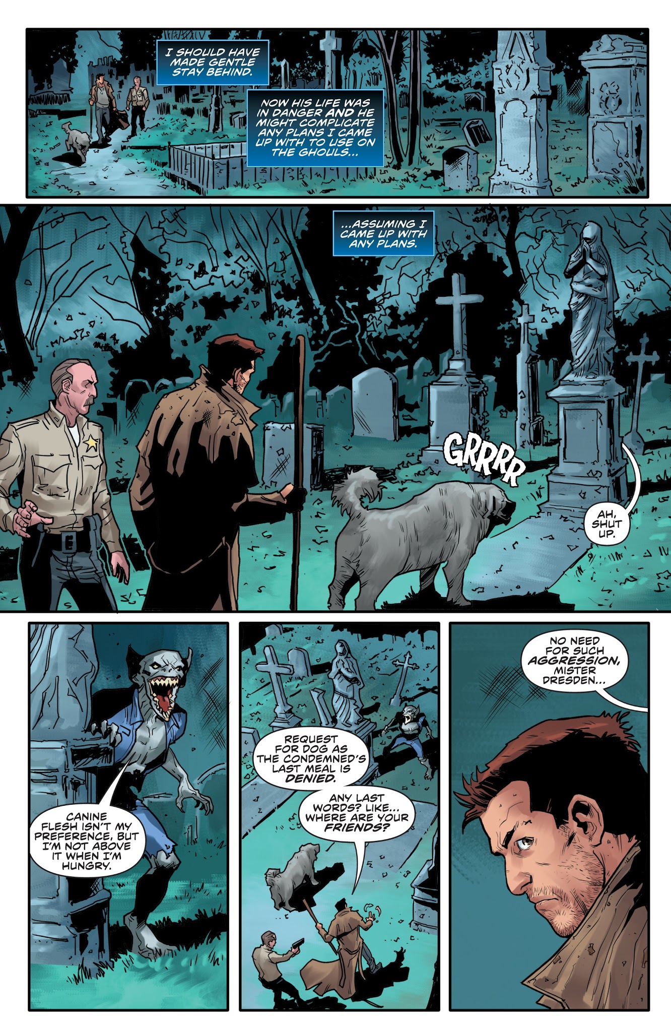 Read online Jim Butcher's The Dresden Files: Dog Men comic -  Issue #4 - 21