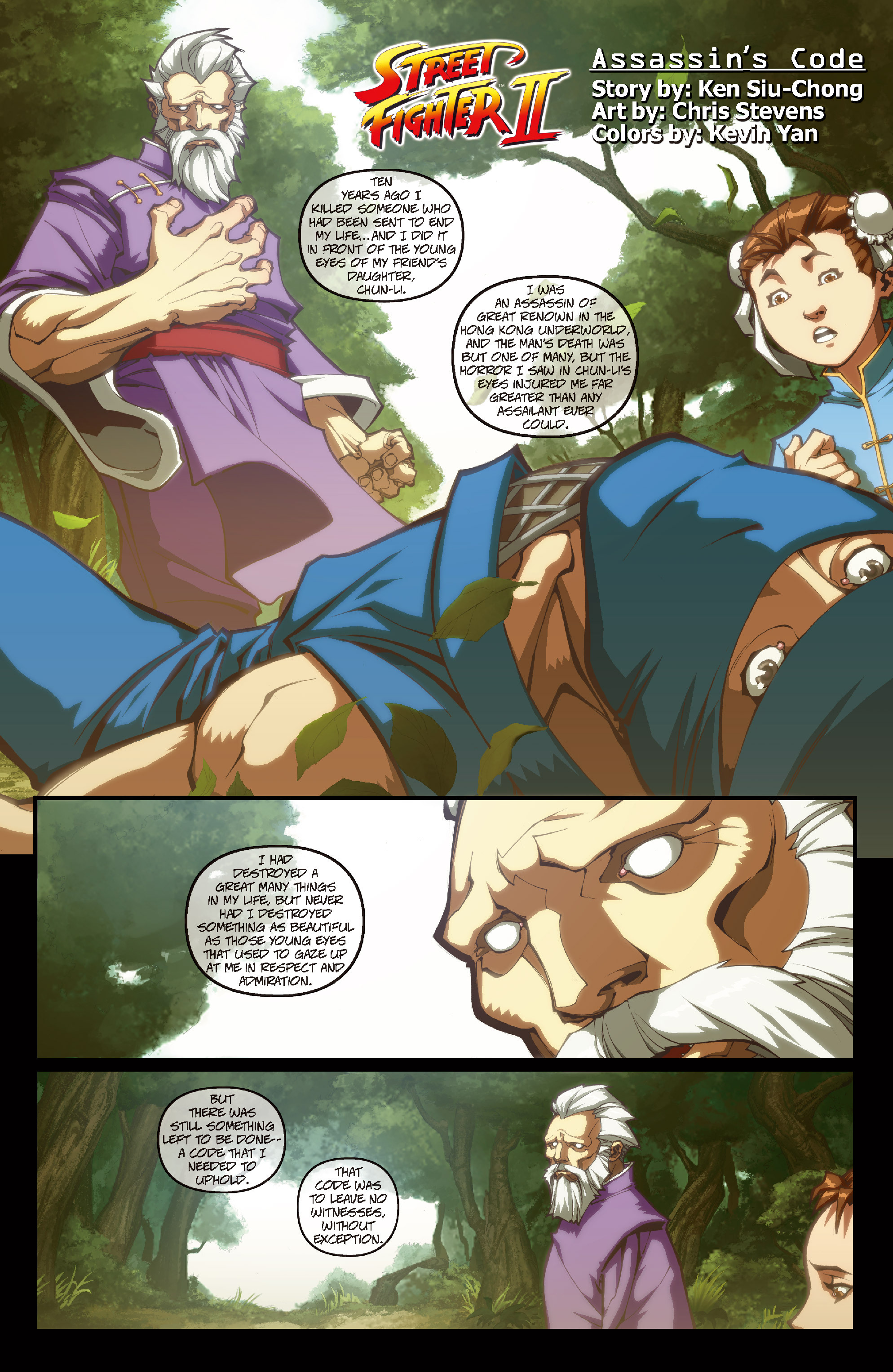 Read online Street Fighter II comic -  Issue #5 - 23