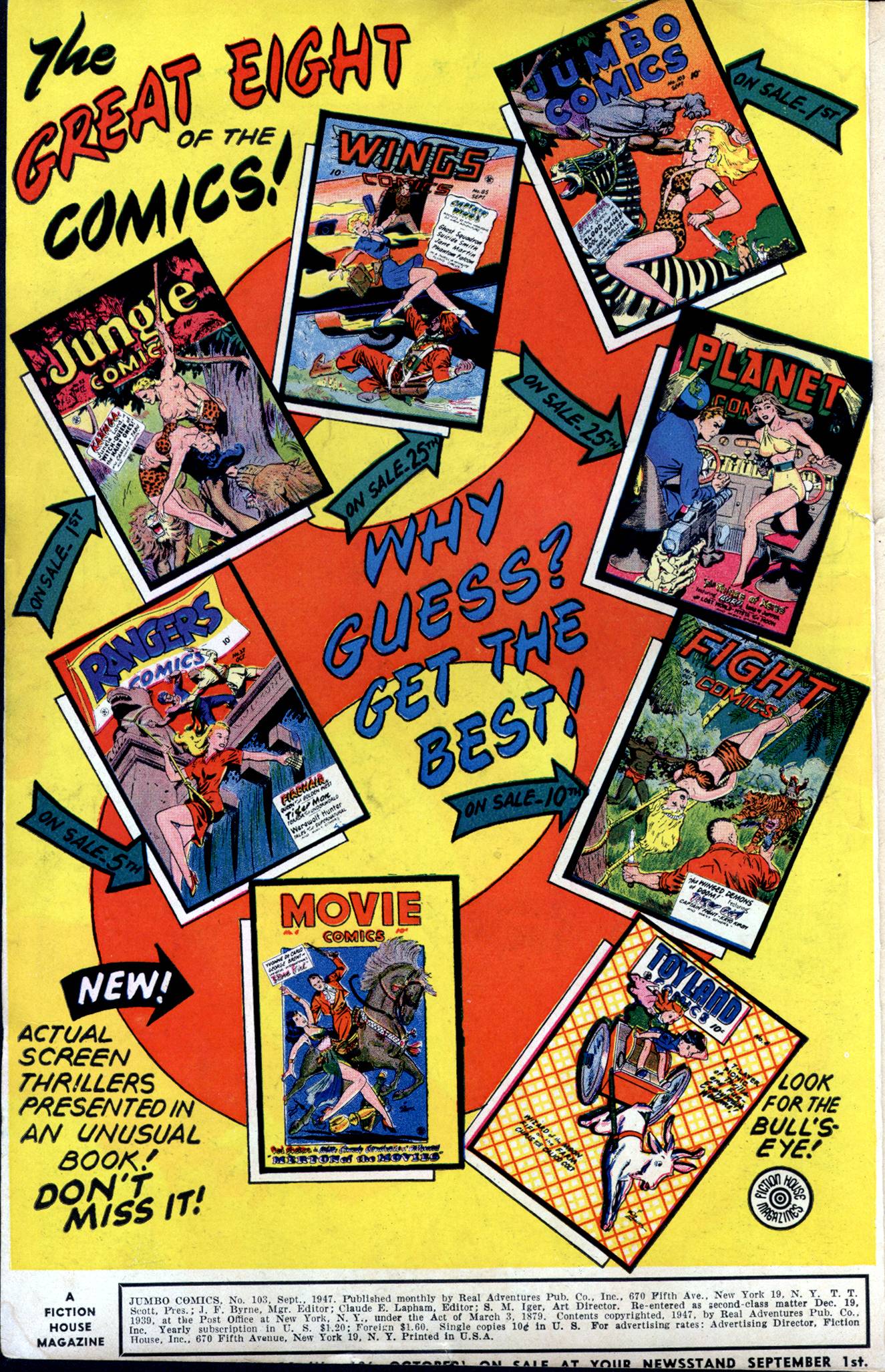 Read online Jumbo Comics comic -  Issue #103 - 2