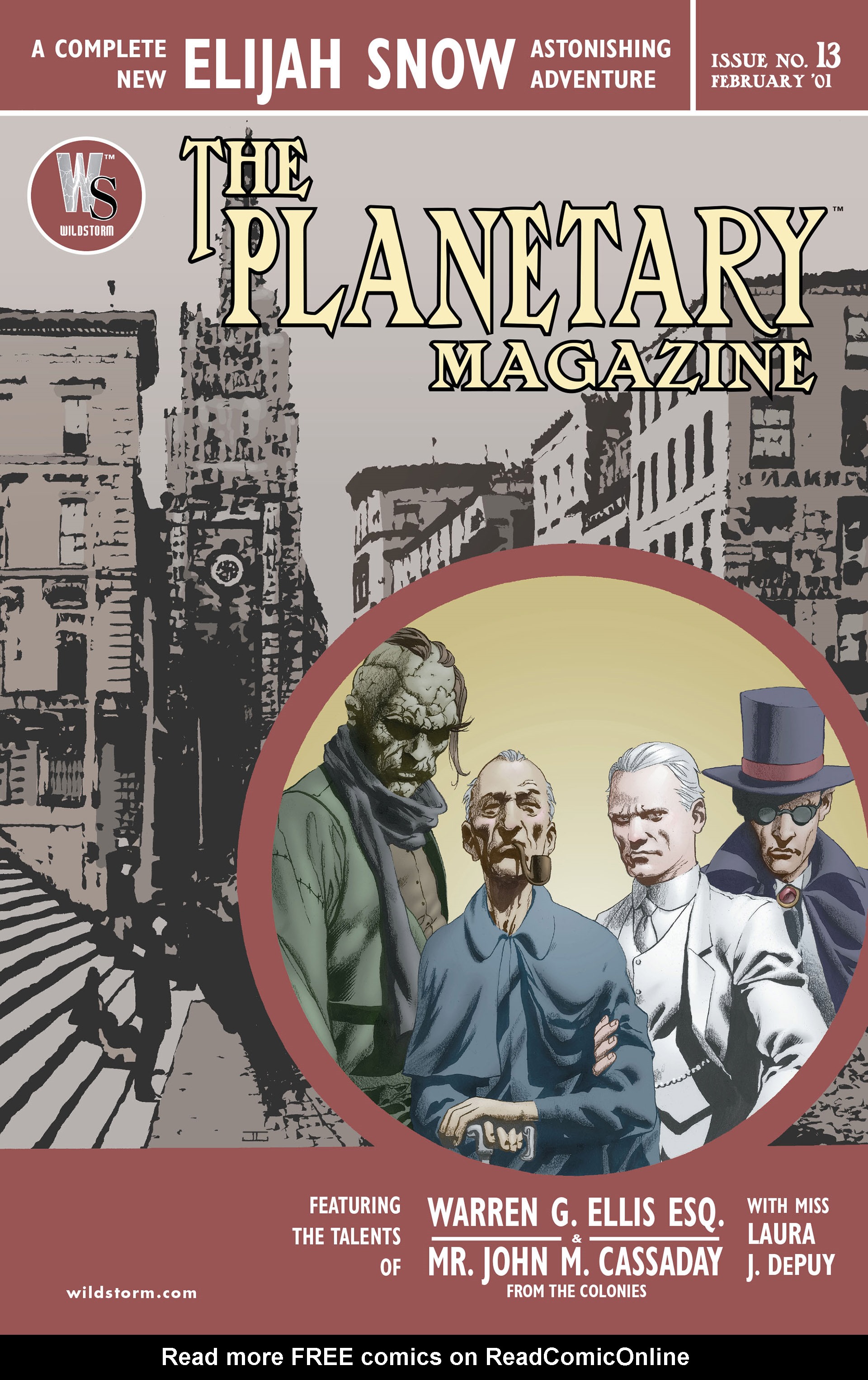 Read online Planetary comic -  Issue #13 - 1