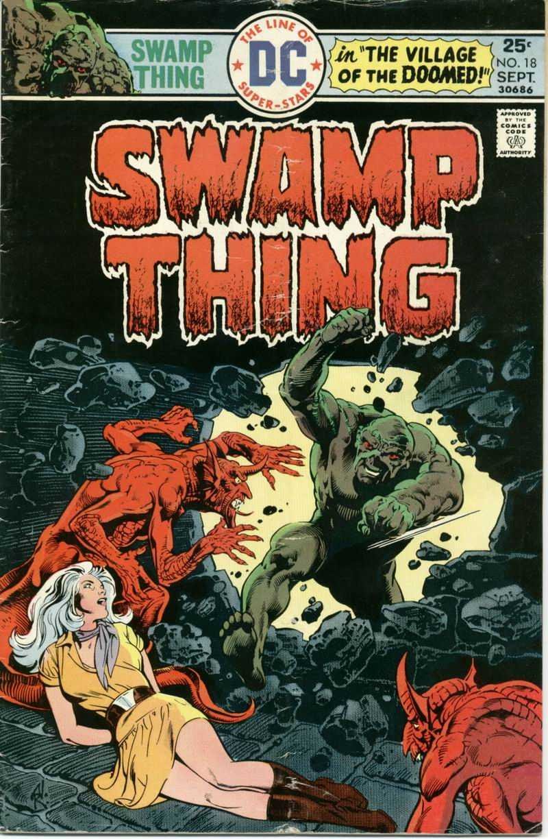 Read online Swamp Thing (1972) comic -  Issue #18 - 1