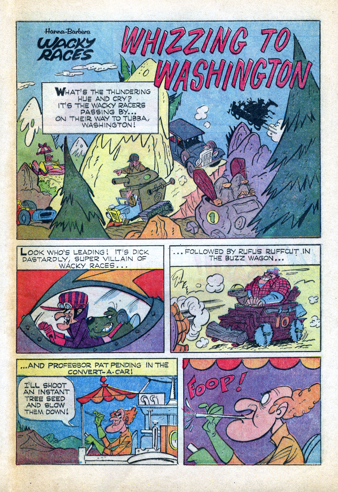 Read online Hanna-Barbera Wacky Races comic -  Issue #1 - 20