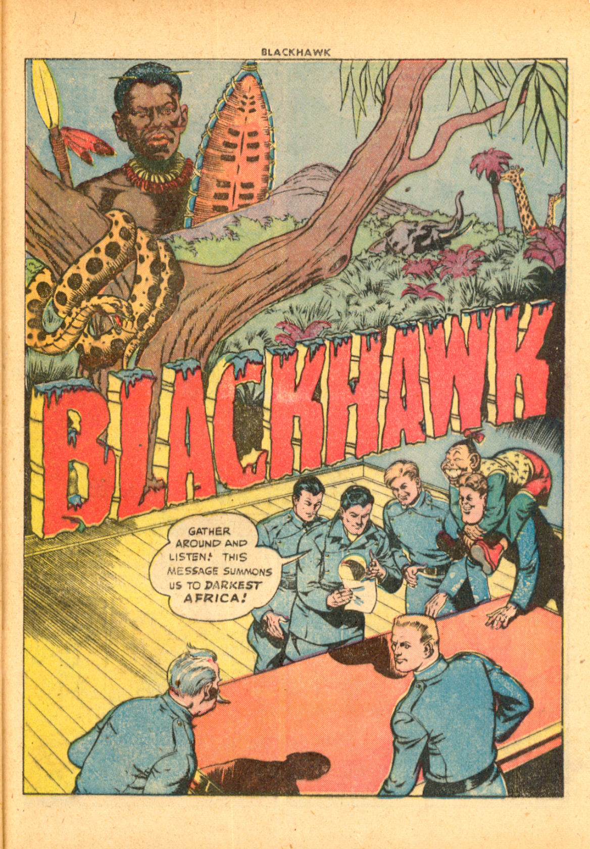 Read online Blackhawk (1957) comic -  Issue #10 - 37
