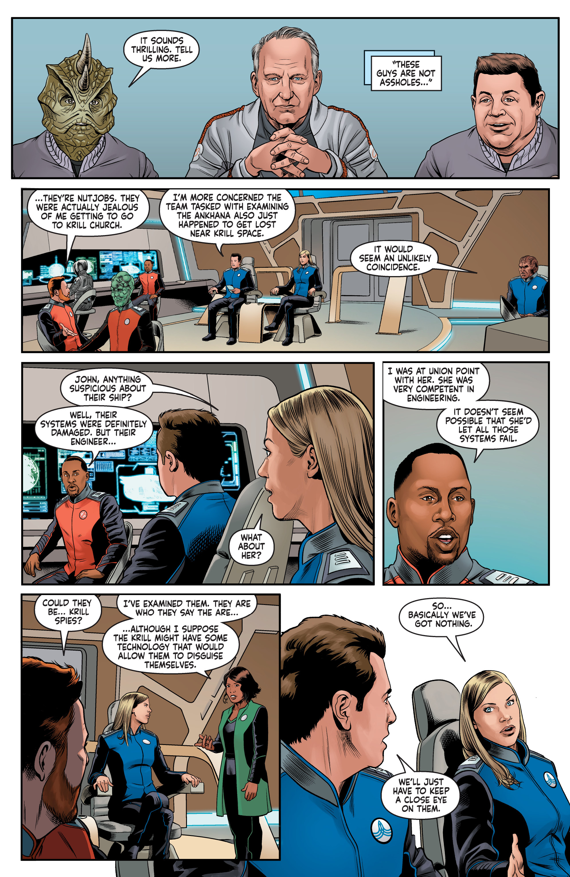 Read online The Orville comic -  Issue #3 - 12