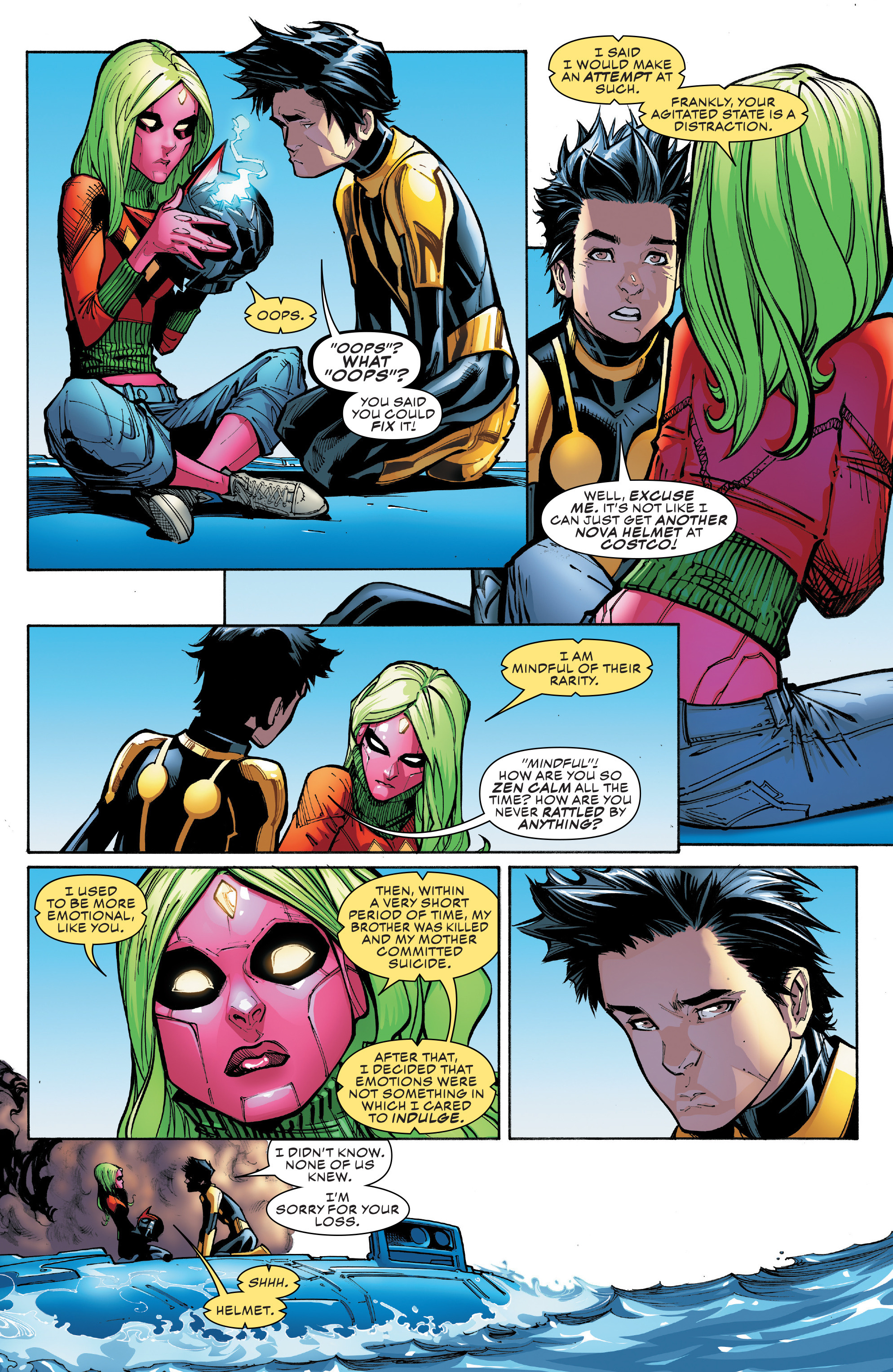 Read online Champions (2016) comic -  Issue #4 - 10