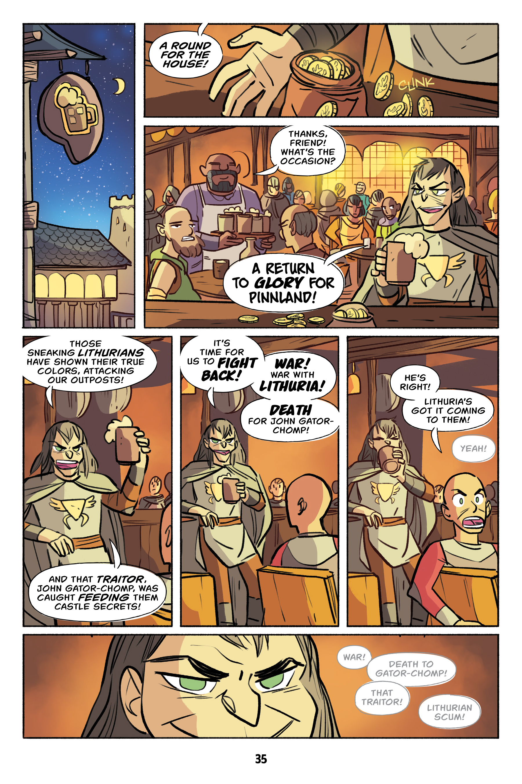 Read online Wrassle Castle comic -  Issue #2 - 35