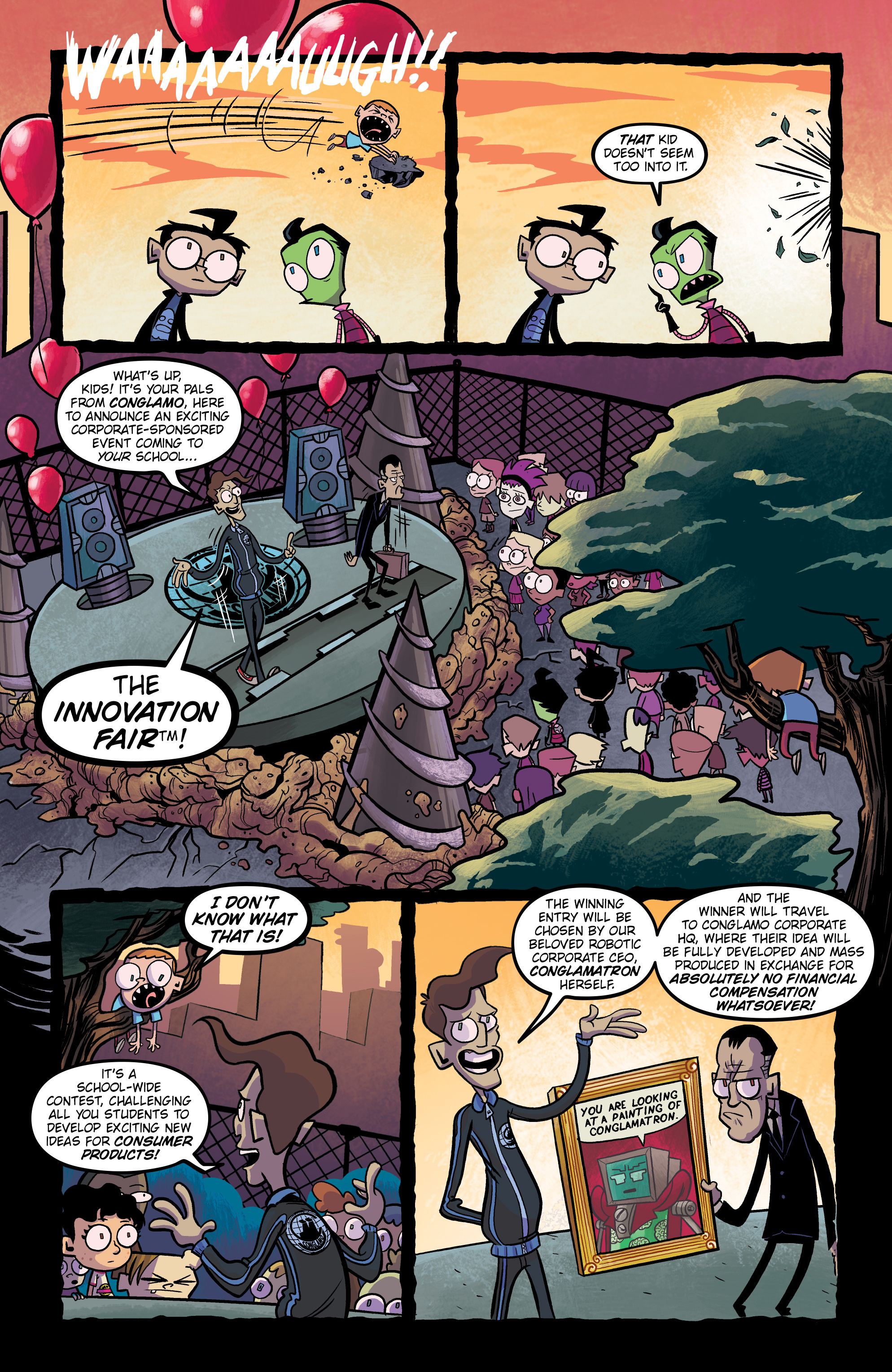 Read online Invader Zim comic -  Issue # _TPB 7 - 33