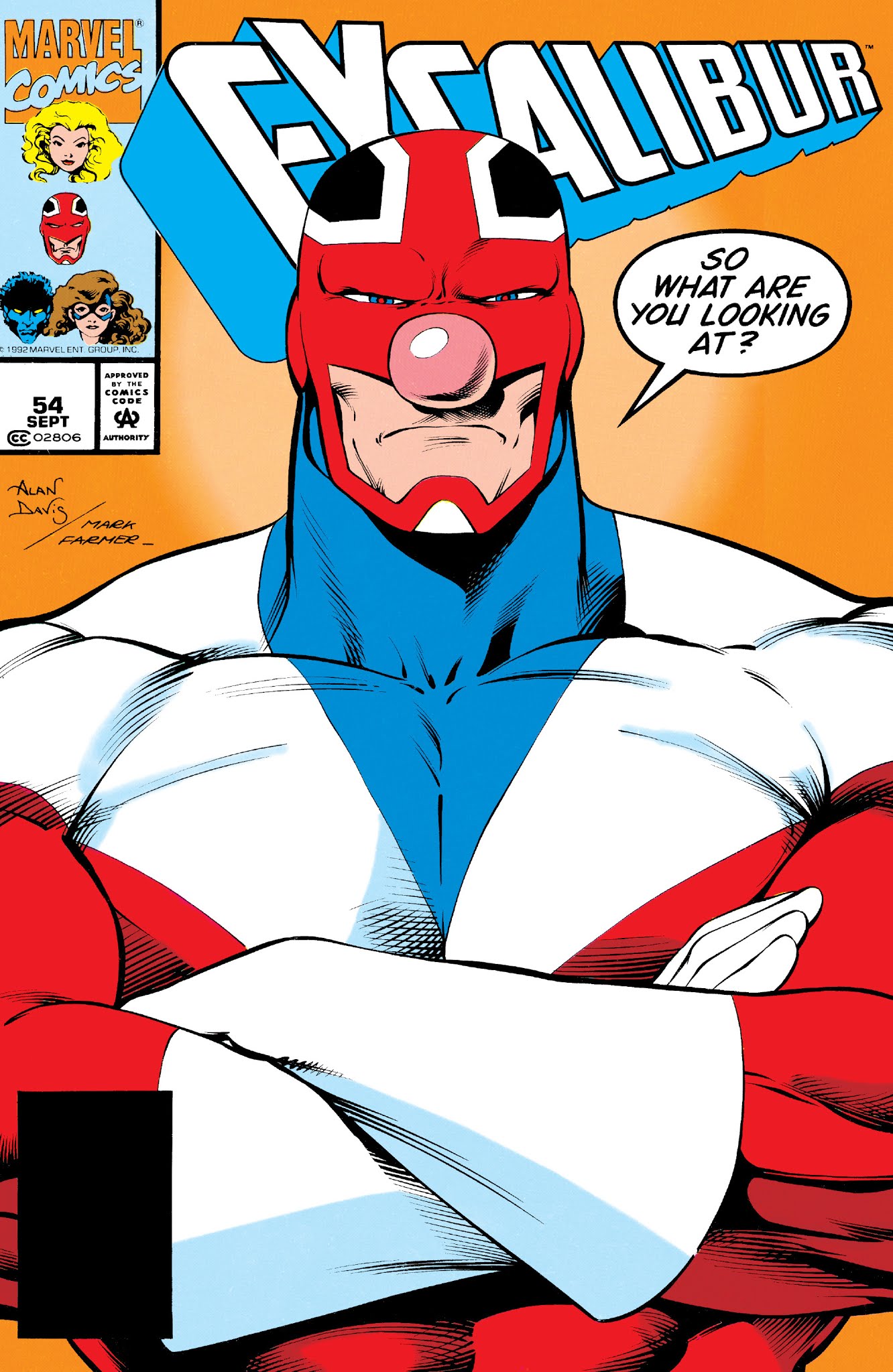 Read online Excalibur Visionaries: Alan Davis comic -  Issue # TPB 2 (Part 1) - 73