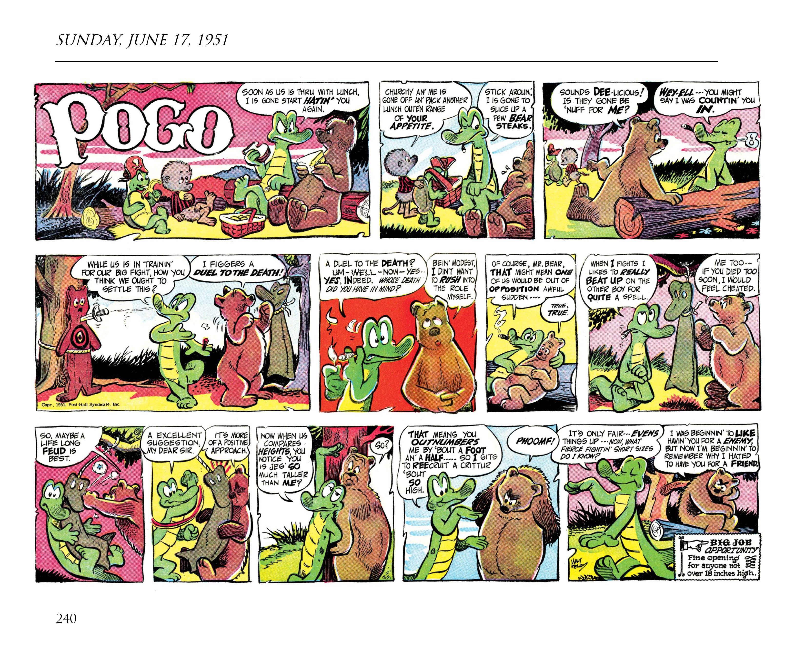 Read online Pogo by Walt Kelly: The Complete Syndicated Comic Strips comic -  Issue # TPB 2 (Part 3) - 58