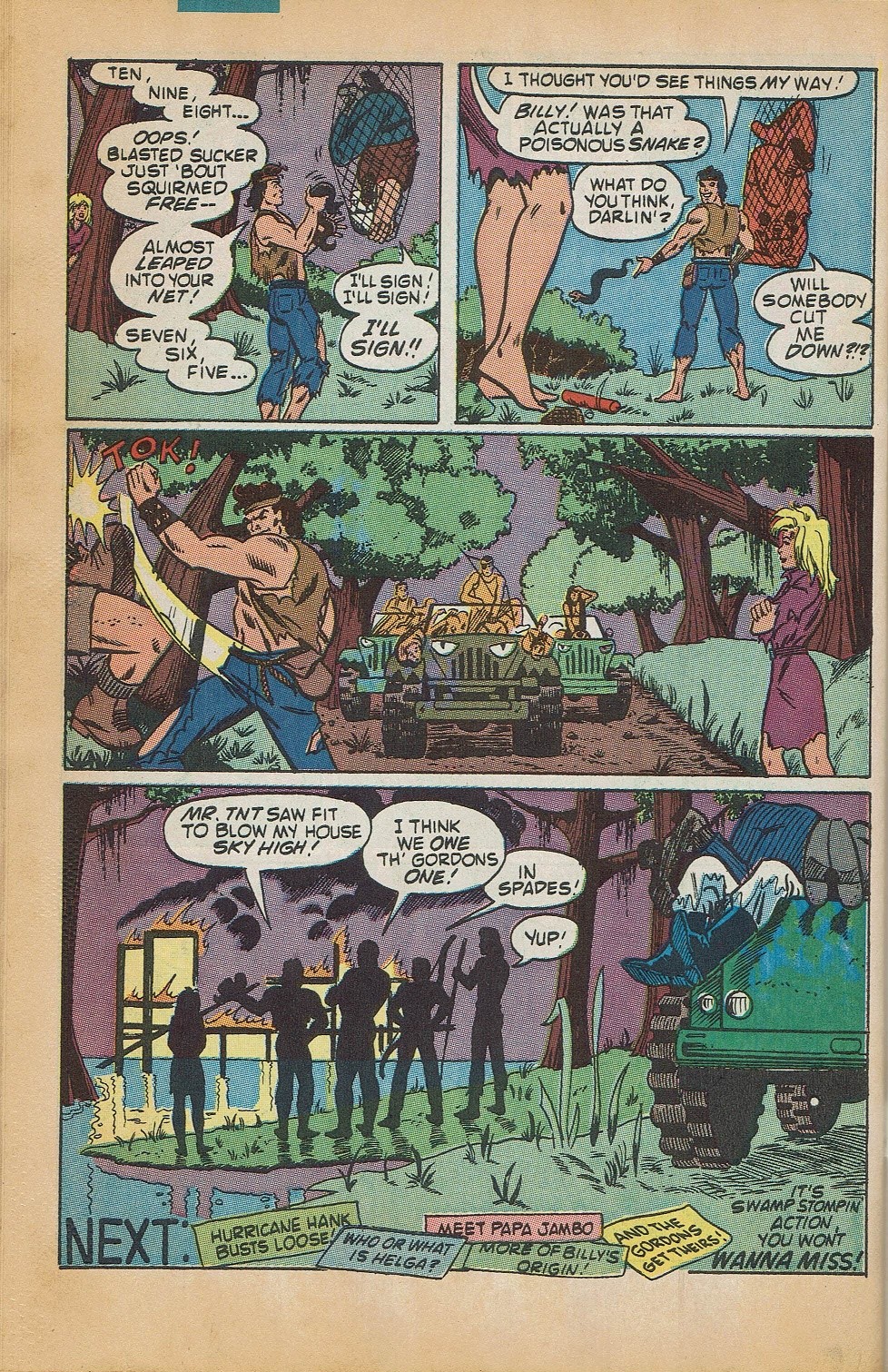 Read online The Adventures of Bayou Billy comic -  Issue #1 - 34