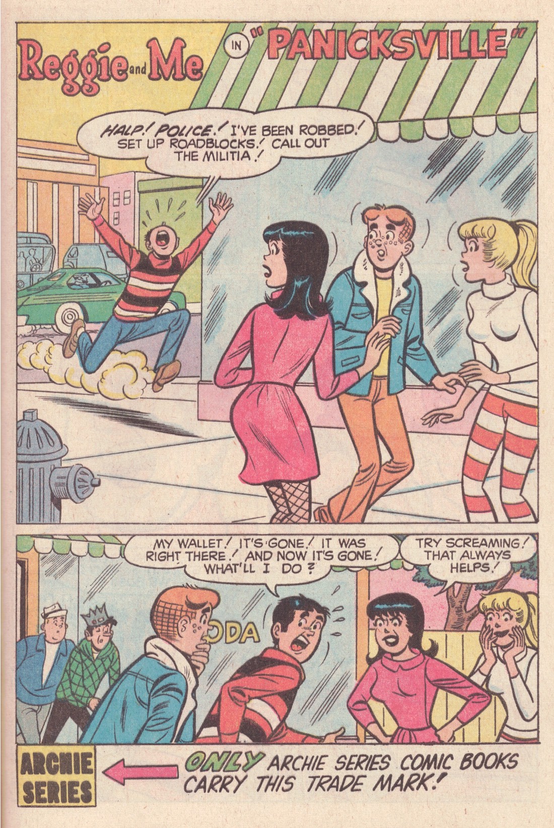 Read online Reggie and Me (1966) comic -  Issue #42 - 29