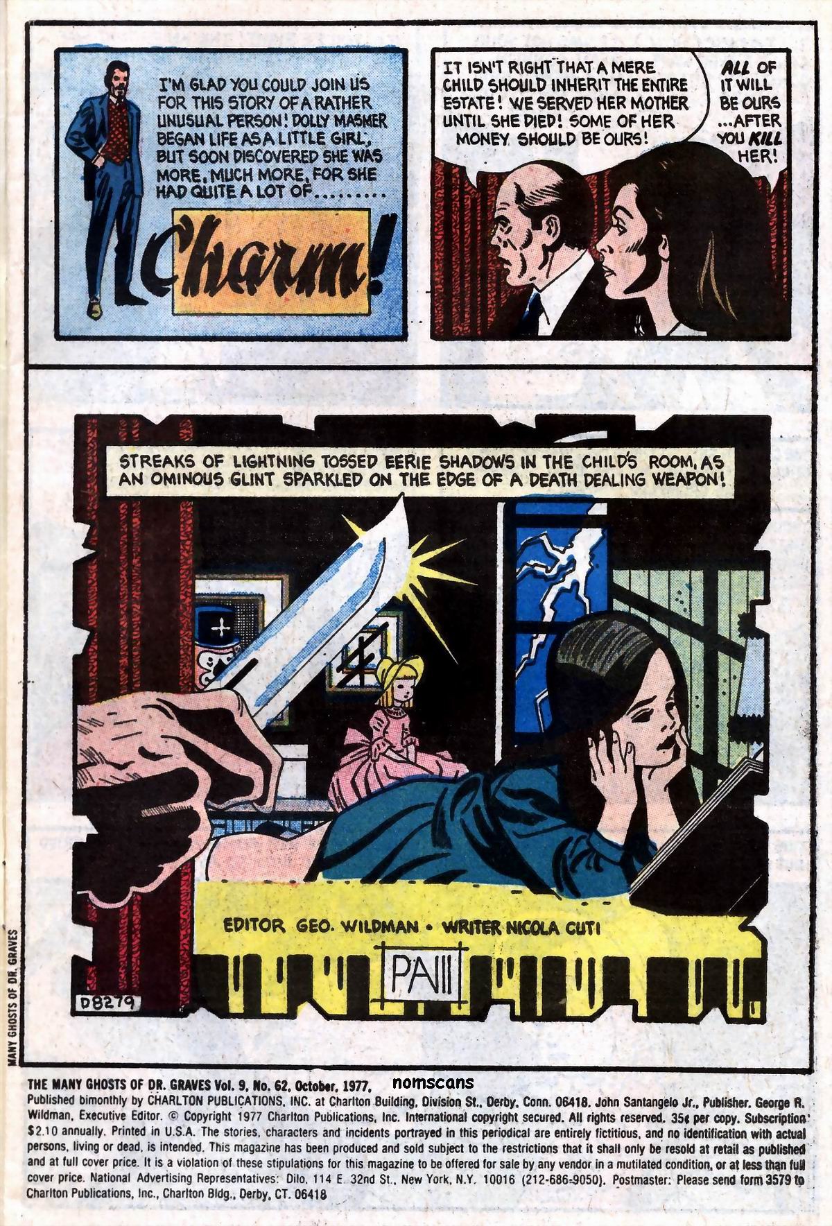 Read online The Many Ghosts of Dr. Graves comic -  Issue #62 - 2