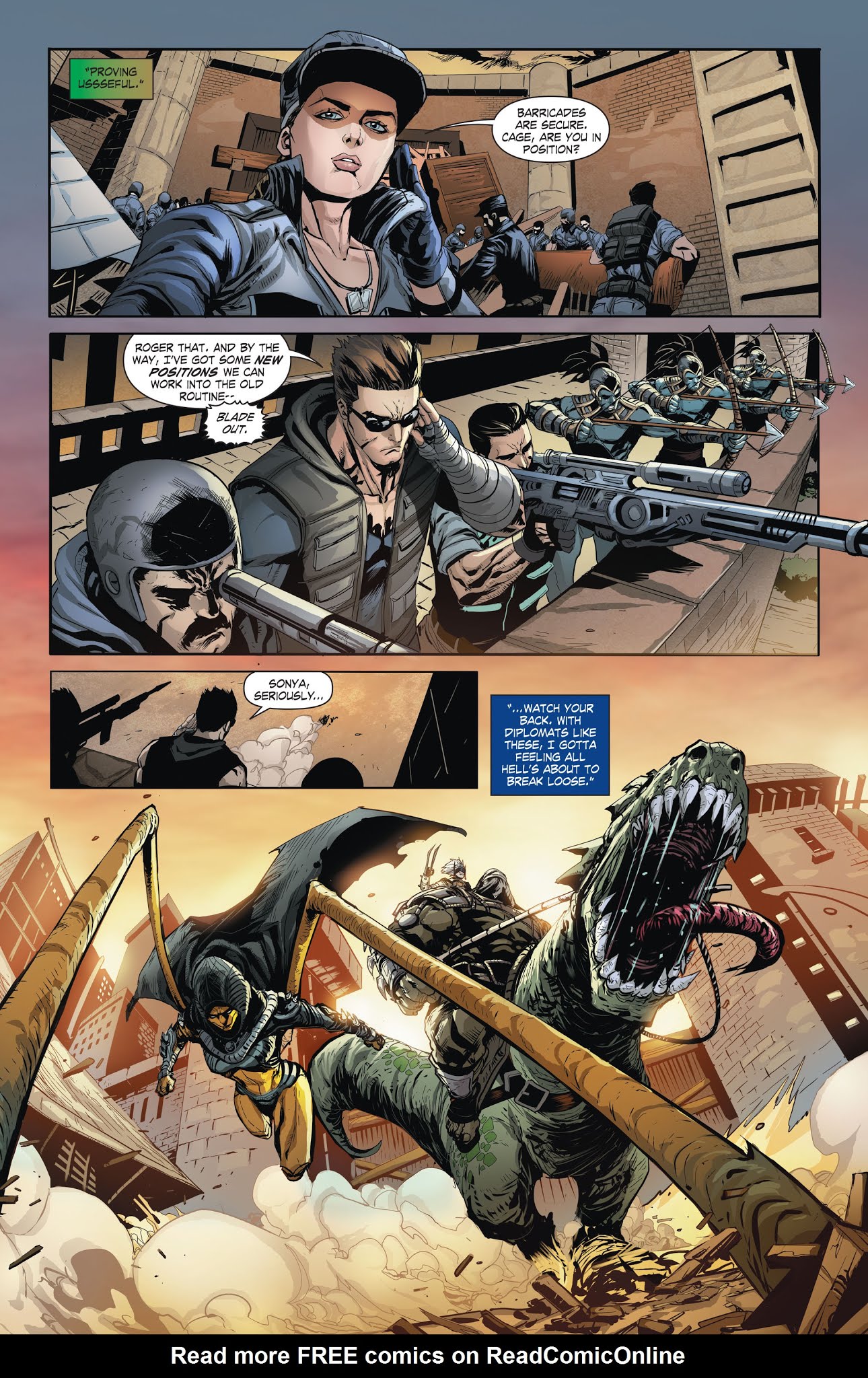 Read online Mortal Kombat X [I] comic -  Issue # _TPB 2 - 27