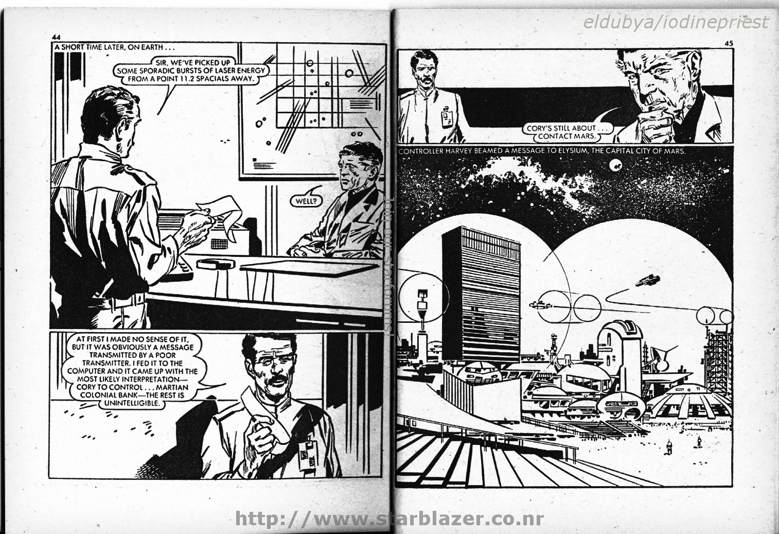 Read online Starblazer comic -  Issue #68 - 24