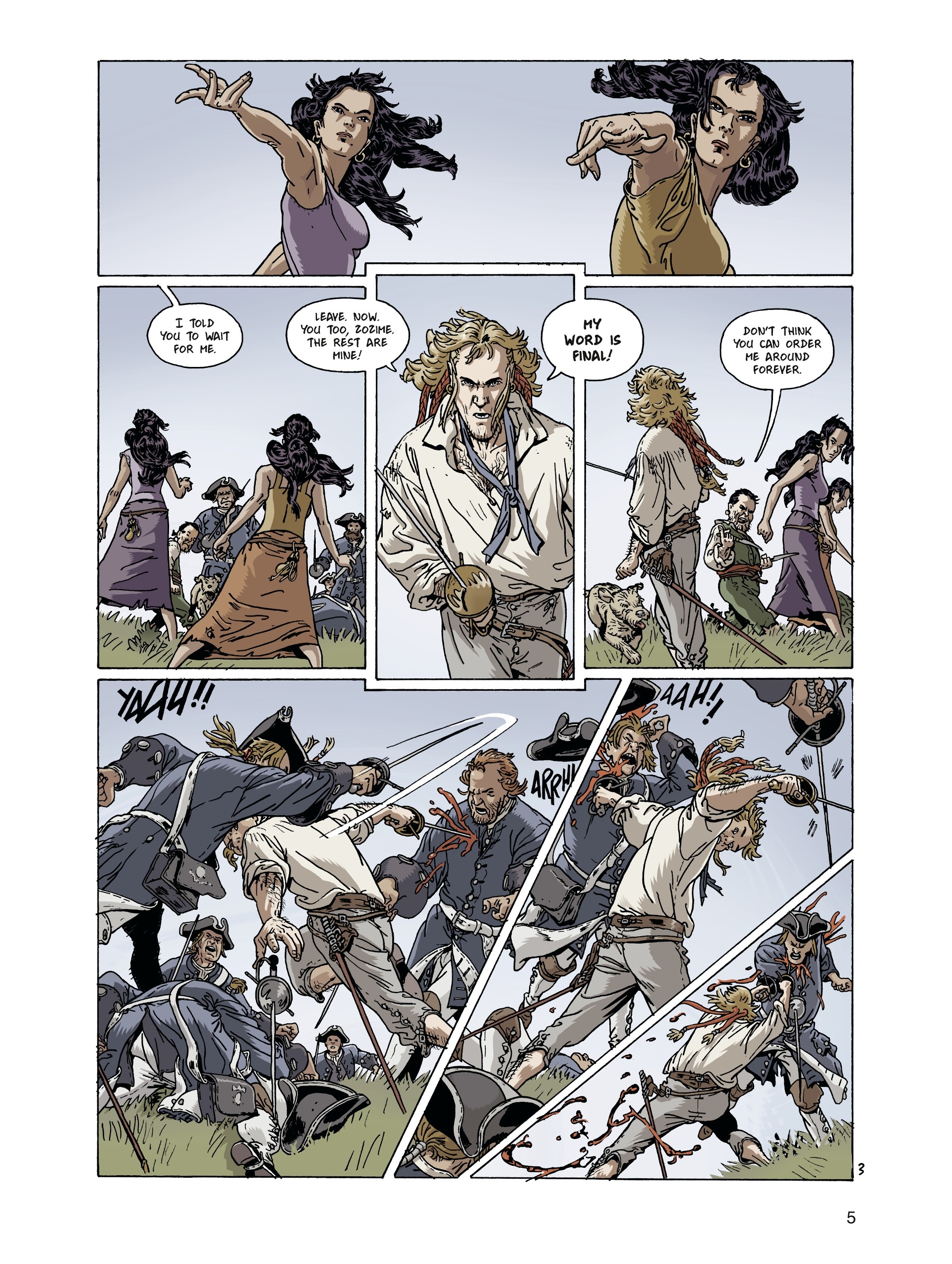 Read online Gypsies of the High Seas comic -  Issue # TPB 2 - 5
